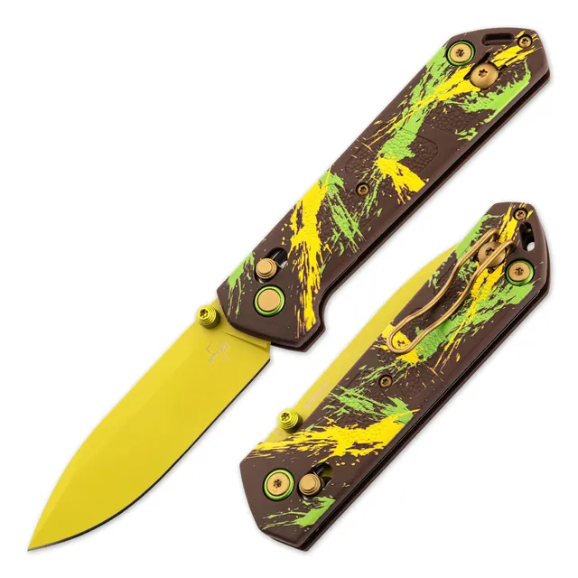 b-ker-plus-kihon-dubai-chocolate-klappmesser-d2-8-2-cm image 1