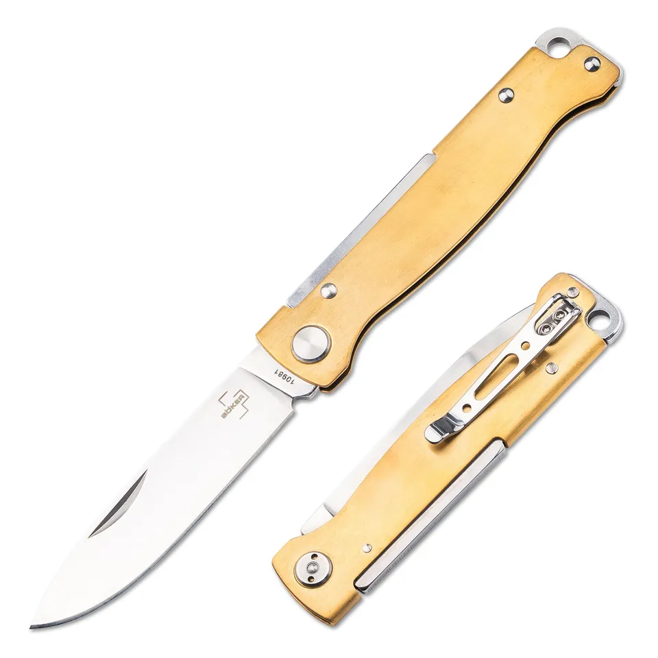 b-ker-plus-atlas-messing-klappmesser-mit-sandvik-klinge image 1