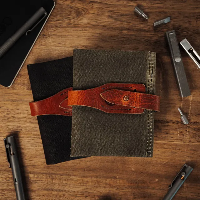 bigidesign-edc-fold-organizer-canvas-schwarz image 1