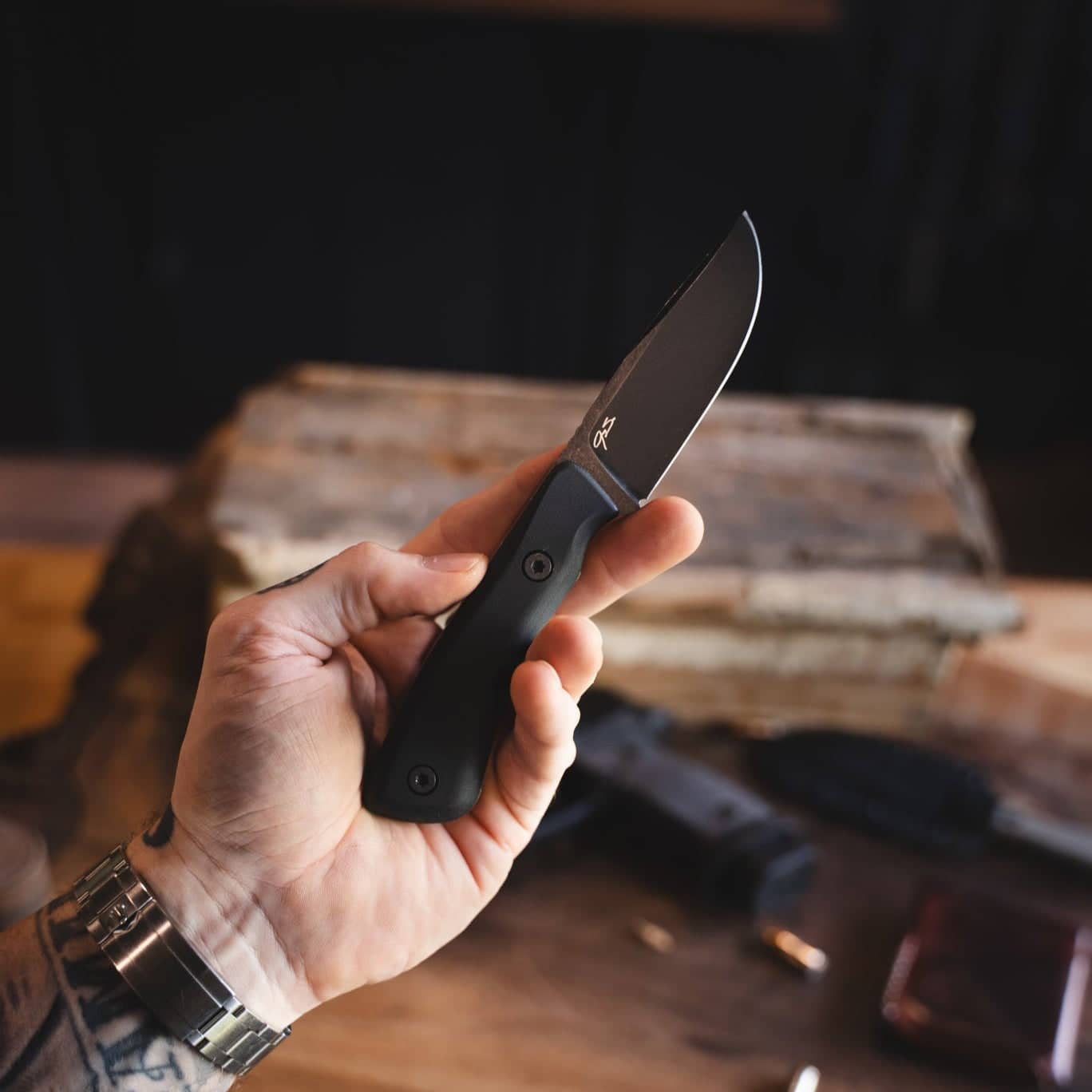 bigidesign-knives-the-deano-fixed-blade-black-micarta-nitro-v image 8