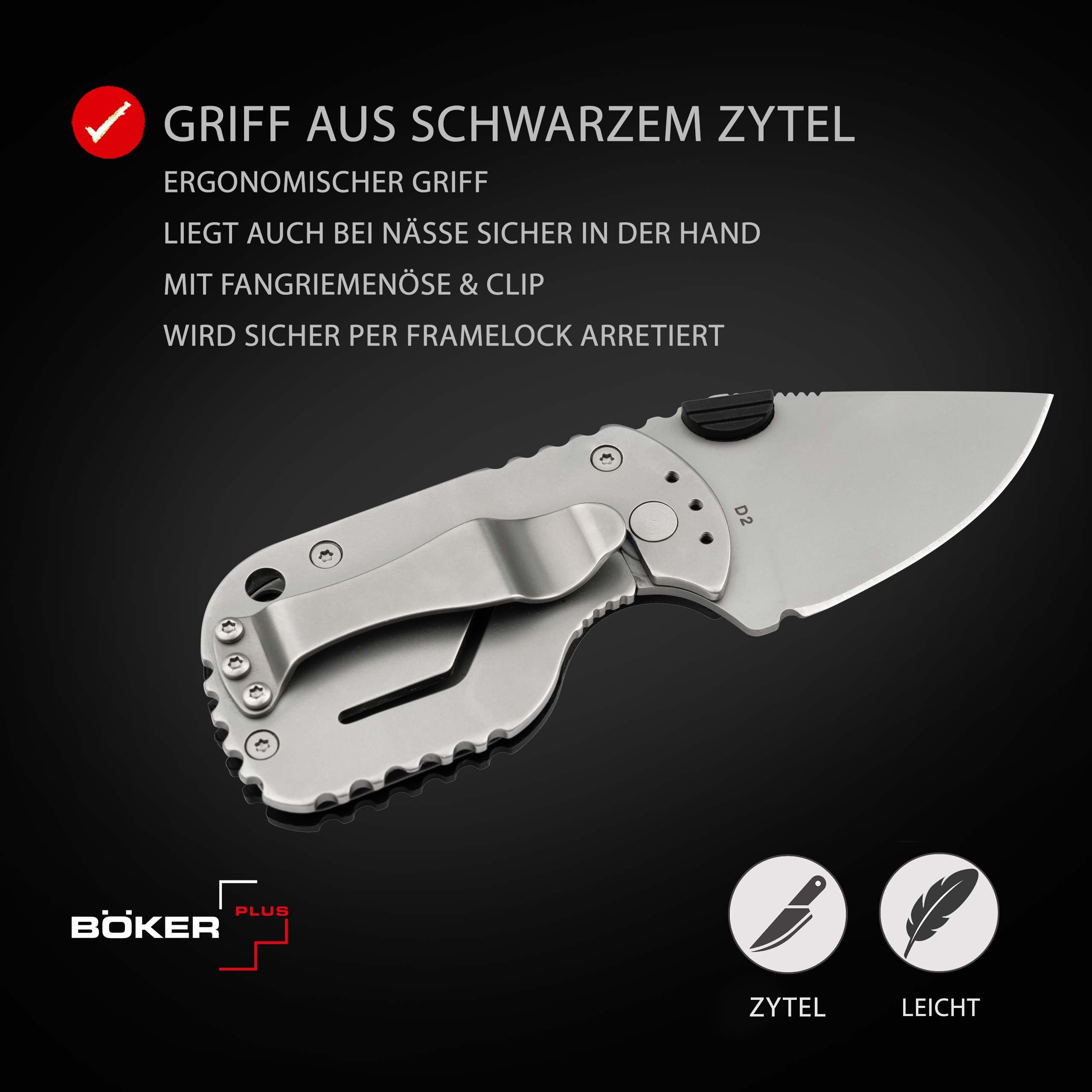 b-ker-plus-subcom-2-0-taschenmesser-d2-zytel-einhand image 4