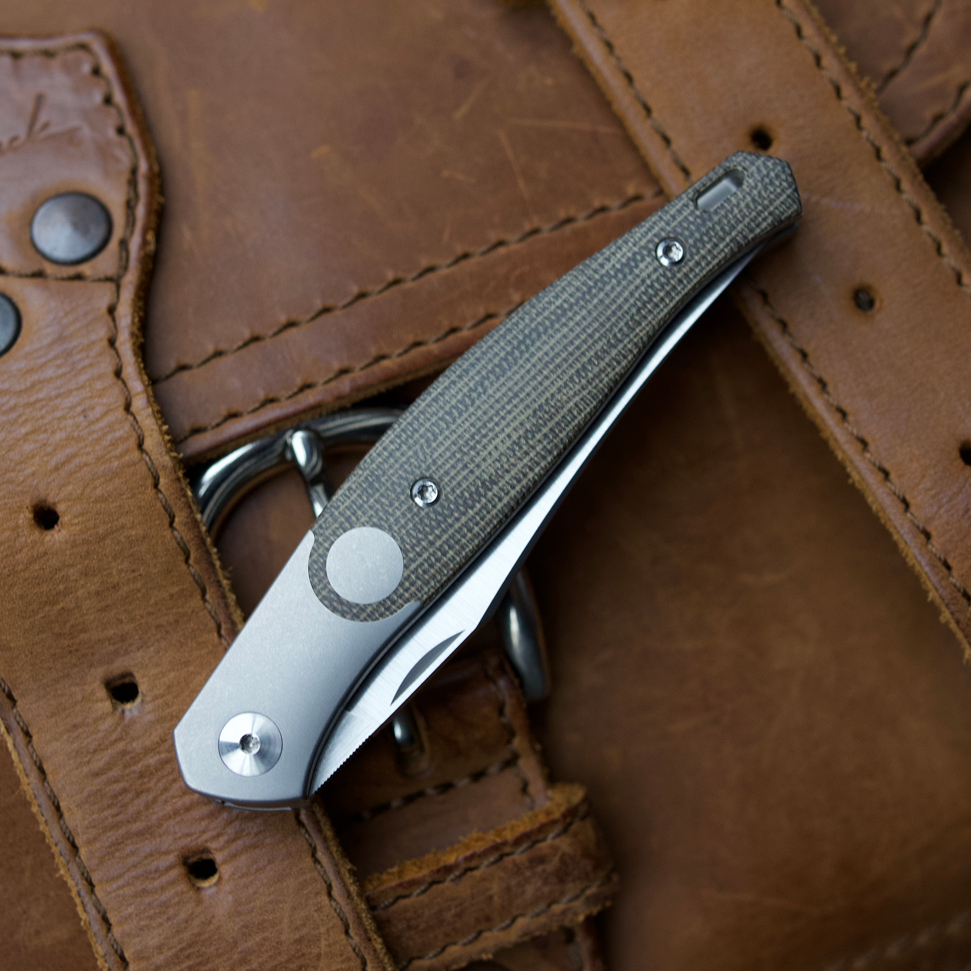 giantmouse-gm-gm7-klappmesser-green-micarta-m390 image 2