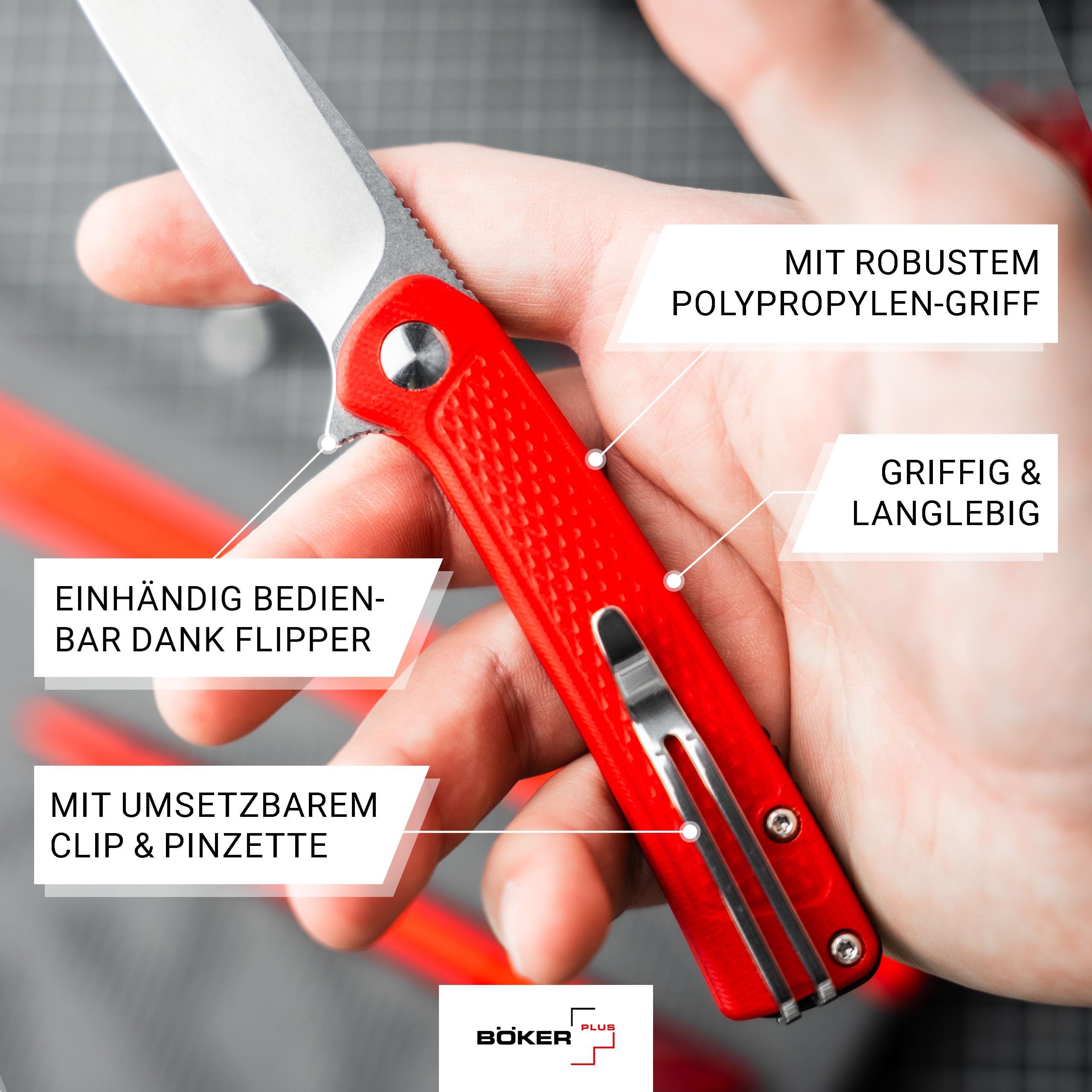 b-ker-plus-fire-ant-red-klappmesser-rot-mit-pinzette image 5