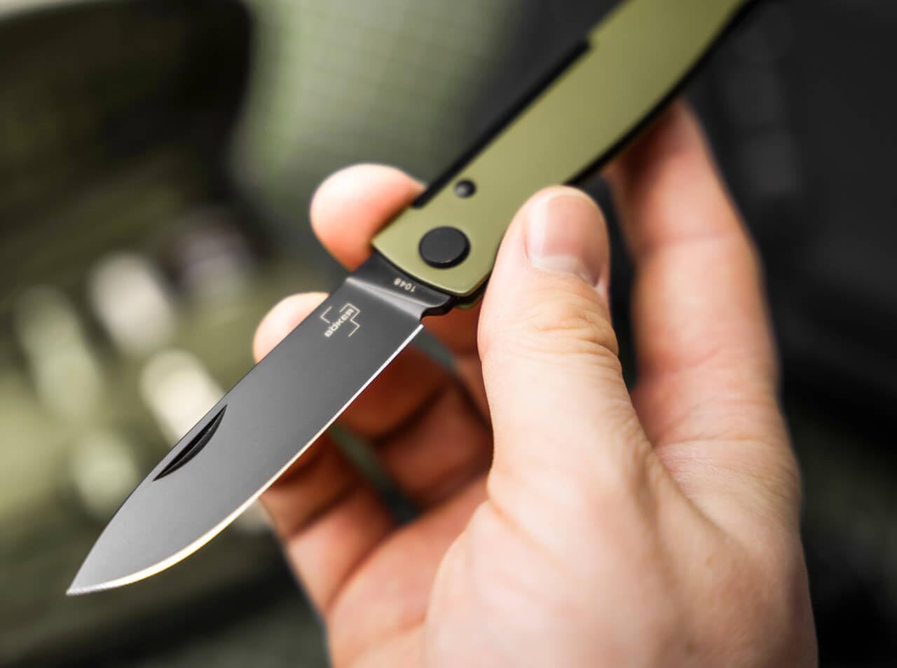 b-ker-plus-atlas-taschenmesser-od-green-12c27-mit-gravur image 8