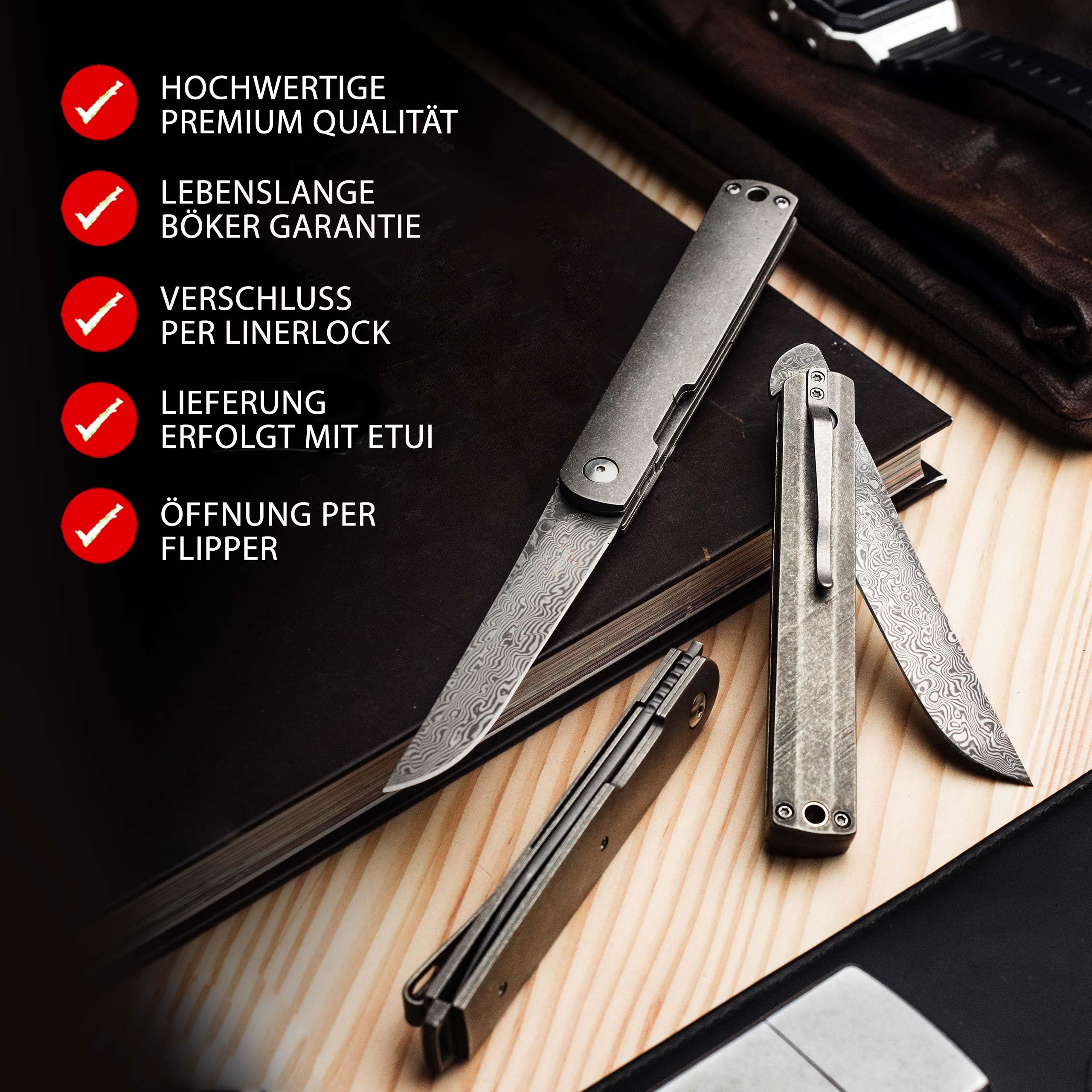 b-ker-plus-nori-damast-taschenmesser-titan-griff-clip image 2
