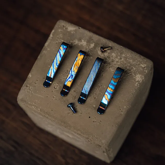 bigidesign-titan-damascus-clip-cnc-pocket-clip-stift image 1