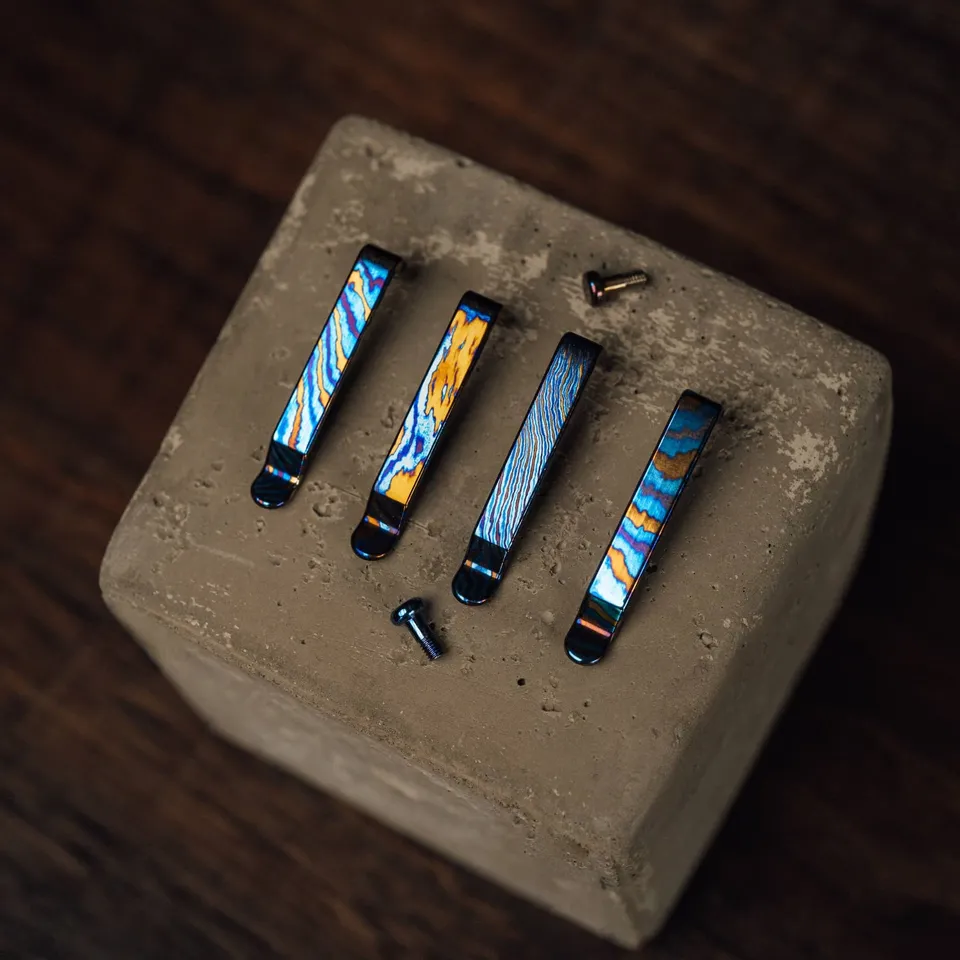 bigidesign-titan-damascus-clip-cnc-pocket-clip-stift image 1