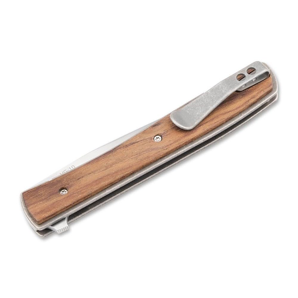 b-ker-plus-urban-trapper-taschenmesser-holz-vg-10 image 4