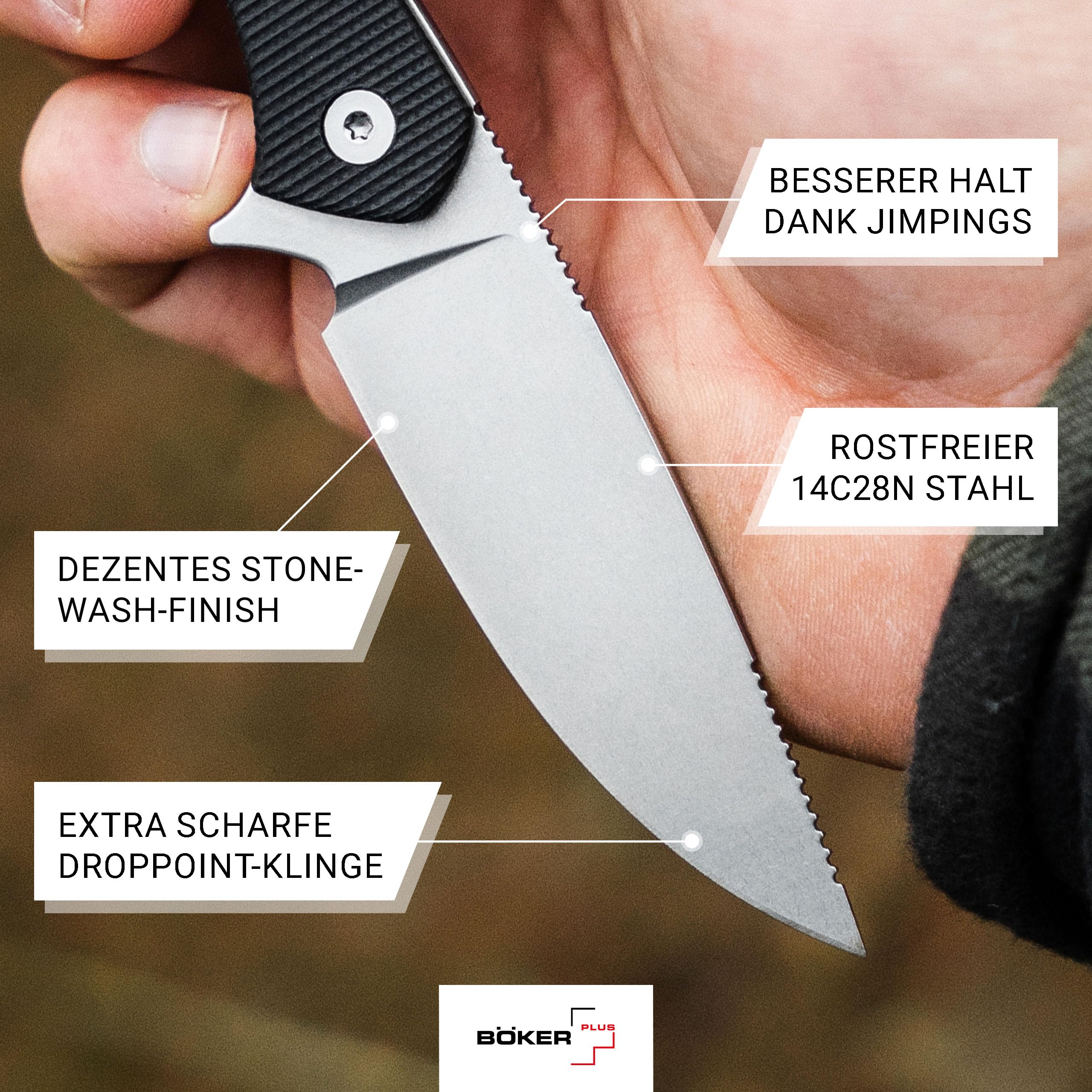 b-ker-plus-brasa-edc-messer-feststehend-7-2-cm-14c28n image 4
