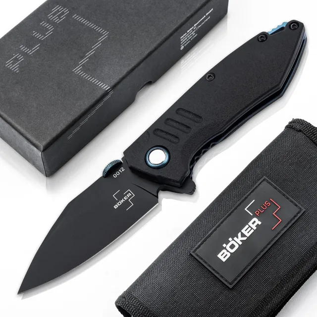 b-ker-plus-bend-assisted-taschenmesser-flipper-schwarz image 1