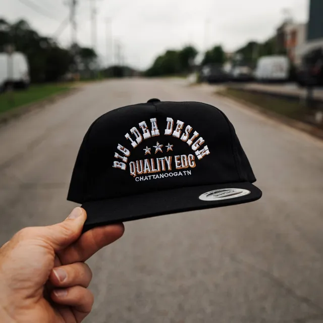 bigidesign-tri-star-cap-snapback-m-tze-schwarz-bestickt image 1