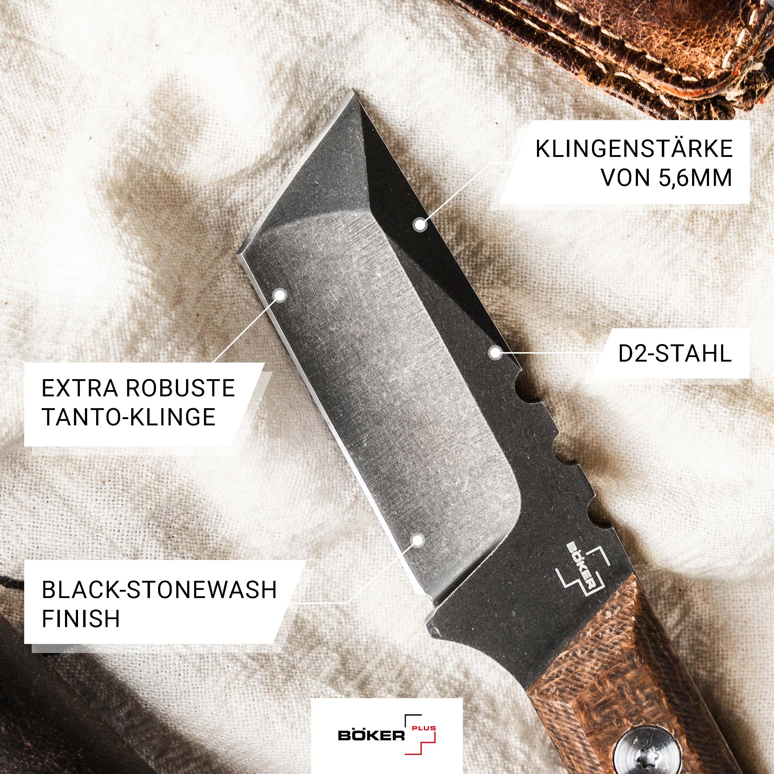 b-ker-plus-thicker-clipper-tanto-fixed-micarta-d2-42a image 4
