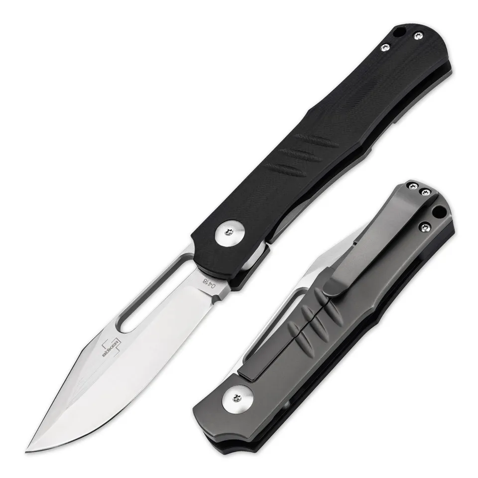 b-ker-plus-sliplock-taschenmesser-sandvik-schwarz image 1