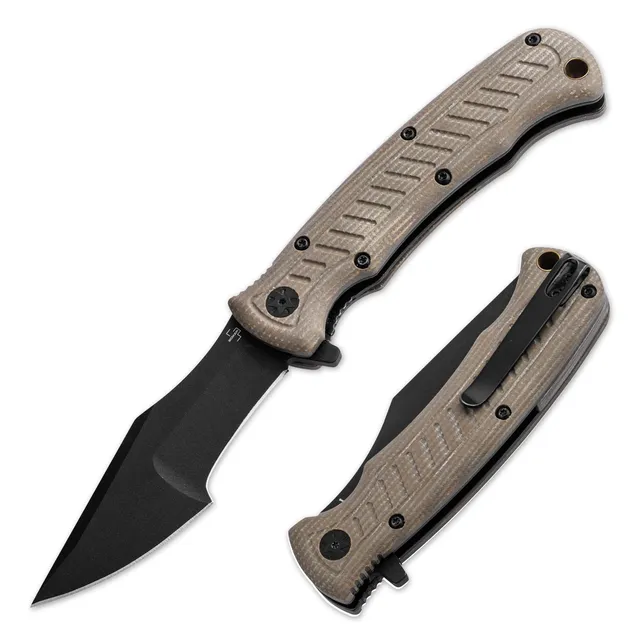 b-ker-plus-micro-tracker-folder-taschenmesser-154cm-micarta image 1