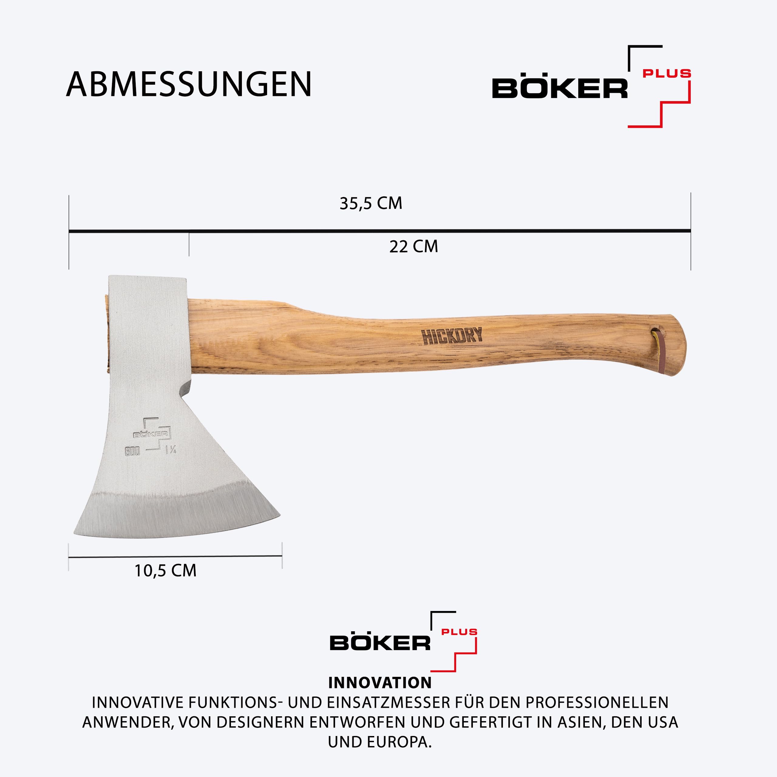 b-ker-plus-appalachian-axe-small-bushcraft-axt-hickory-600-g image 5