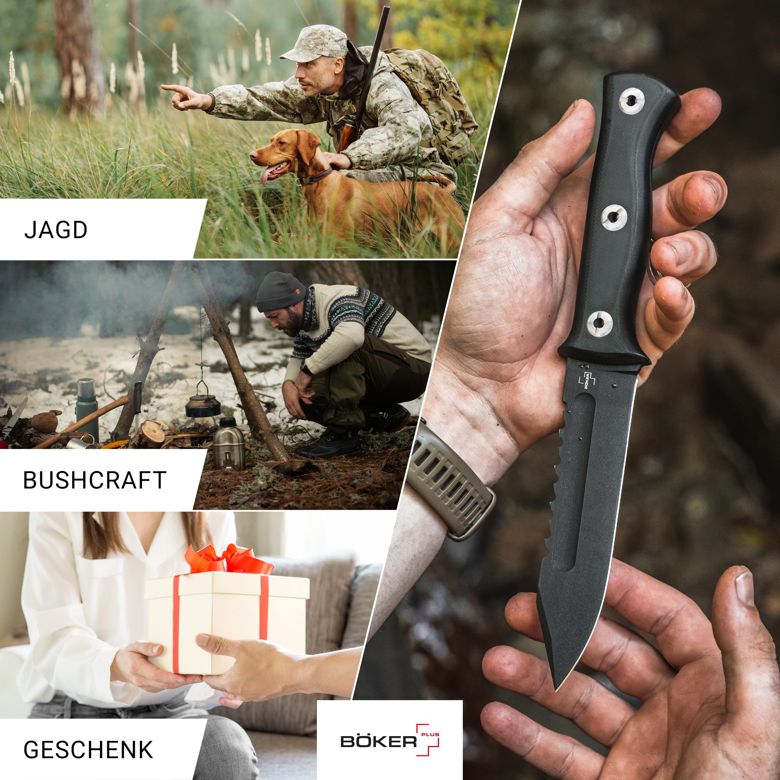 b-ker-plus-pilot-knife-feststehendes-messer-schwarz-d2 image 2