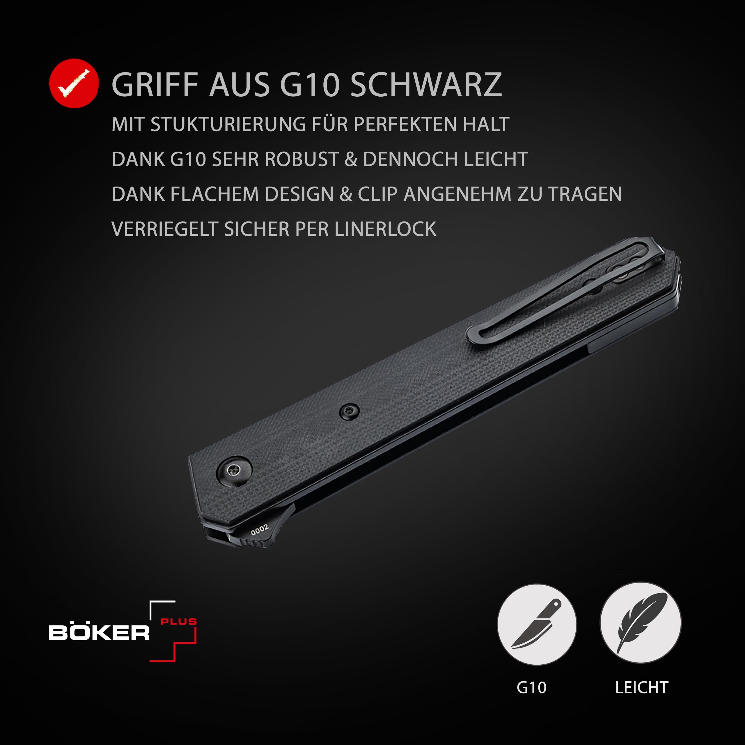 b-ker-plus-kwaiken-american-tanto-klappmesser-d2 image 3