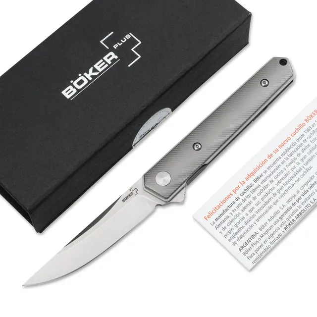 b-ker-plus-kwaiken-mini-flipper-taschenmesser-titan-d2 image 1