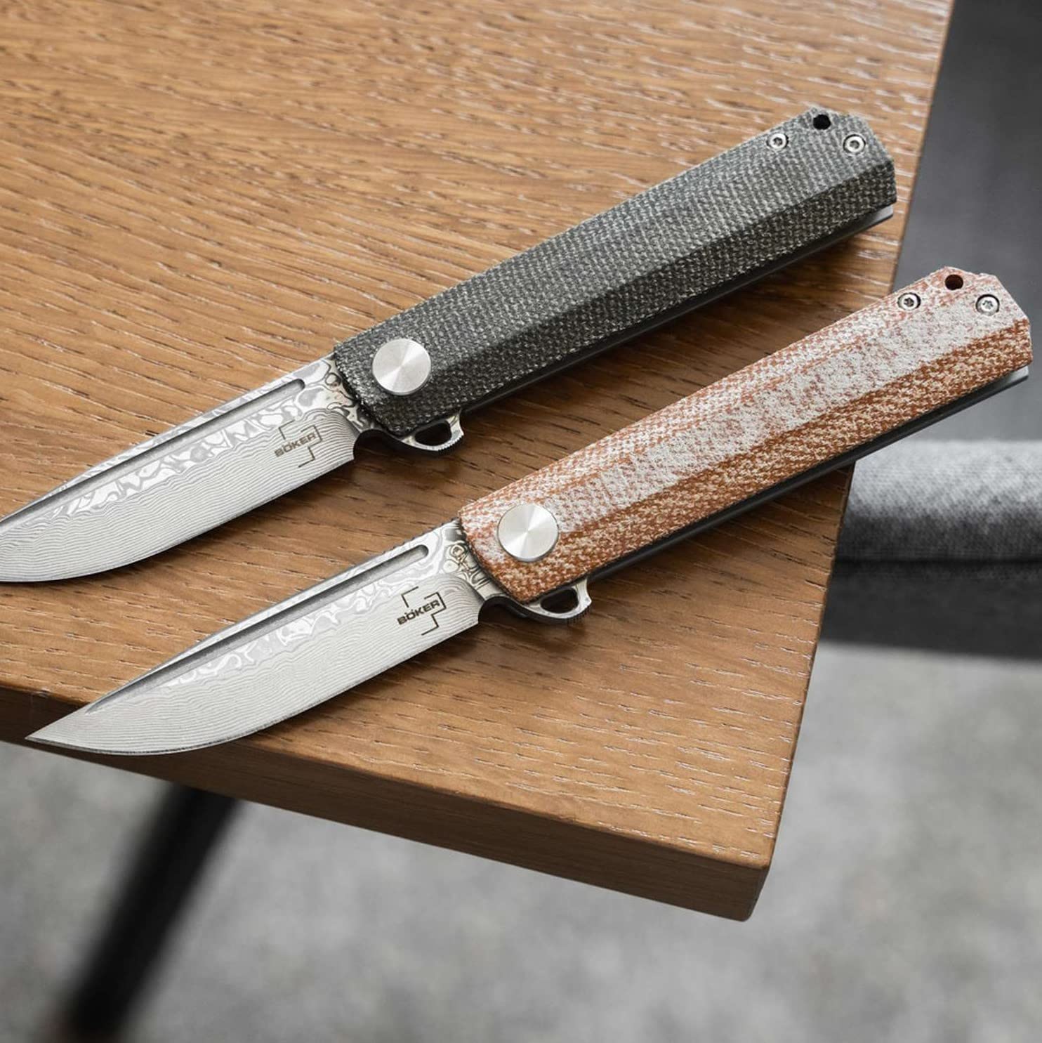 b-ker-plus-cataclyst-taschenmesser-damast-micarta image 7