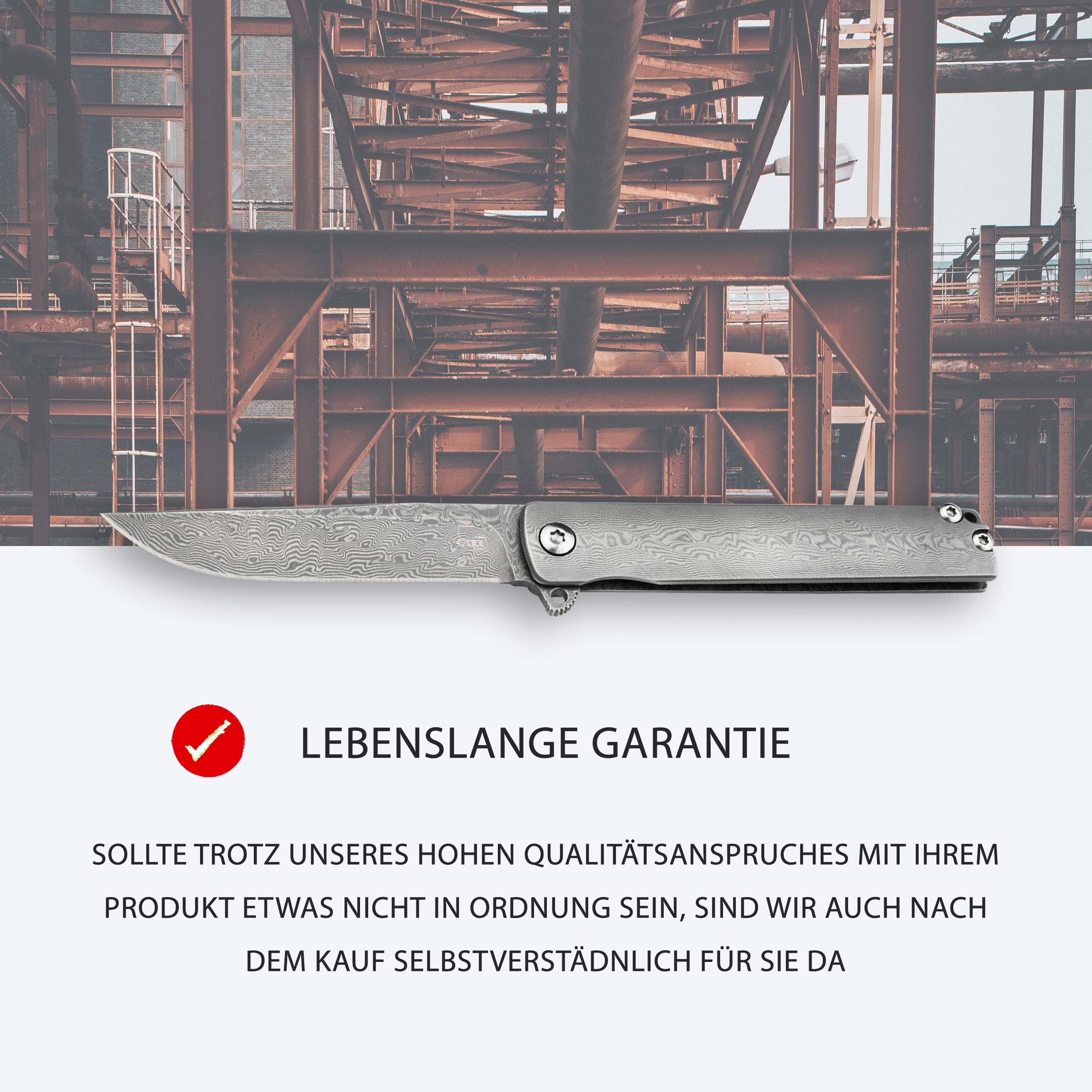b-ker-plus-gemma-damast-taschenmesser-tanto-110-lagen image 8