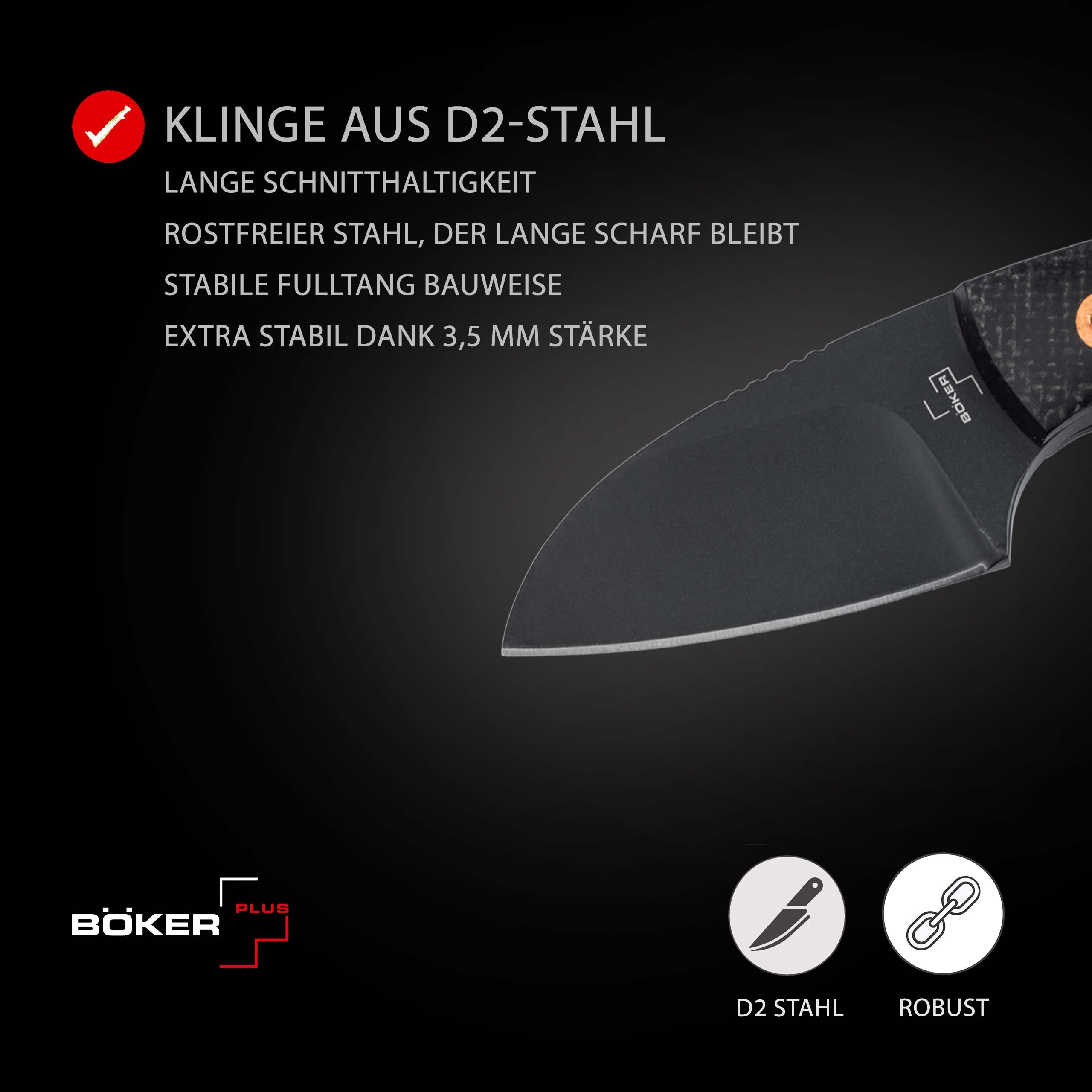 b-ker-plus-gnome-all-black-neck-knife-d2-micarta-kydex image 3