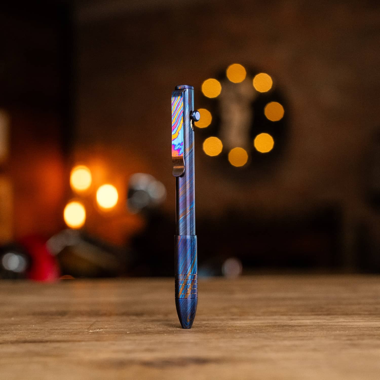 bigidesign-bolt-action-pen-kugelschreiber-titan-damast-bapd01 image 2
