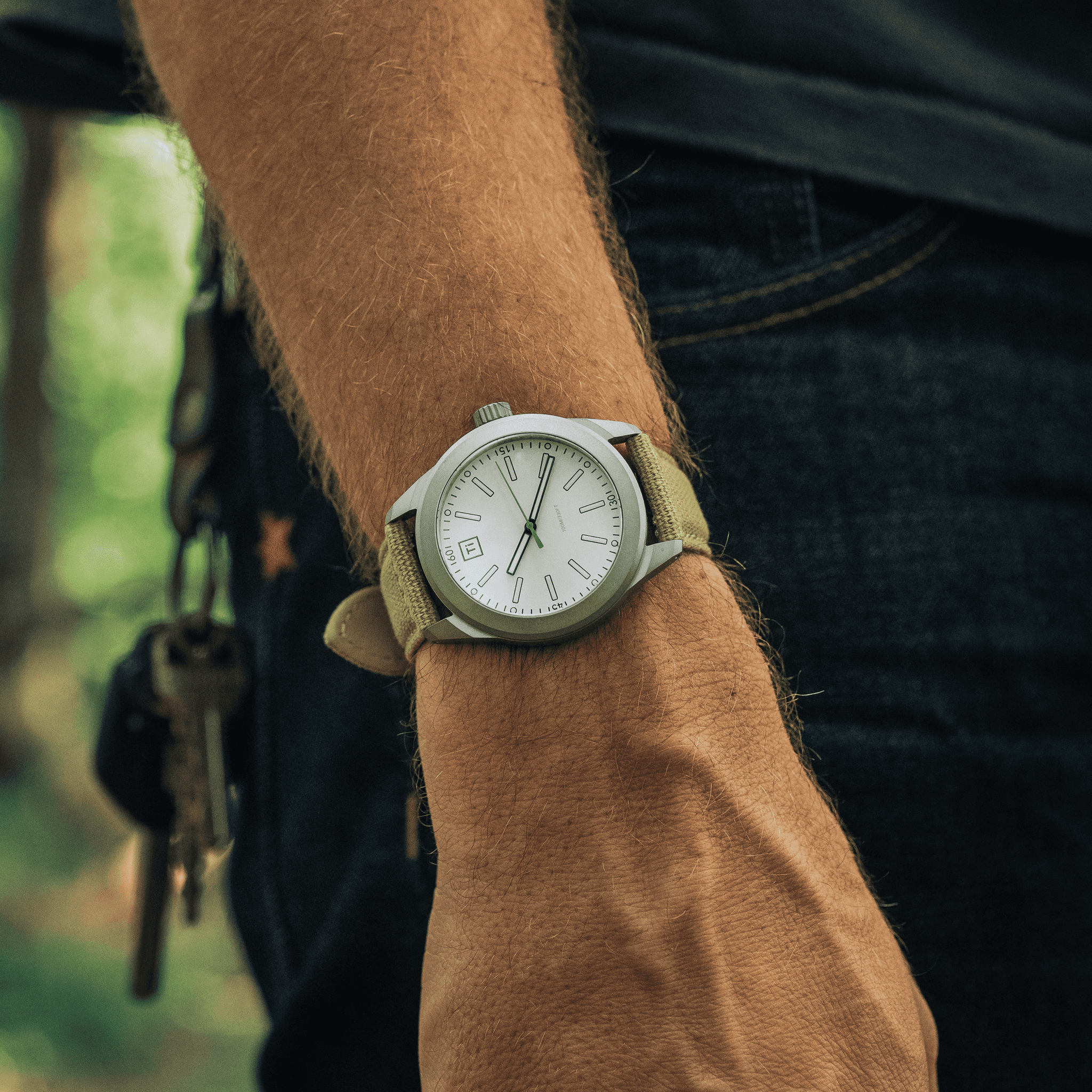 bigidesign-base-line-field-watch-armbanduhr-wei-40-mm image 7