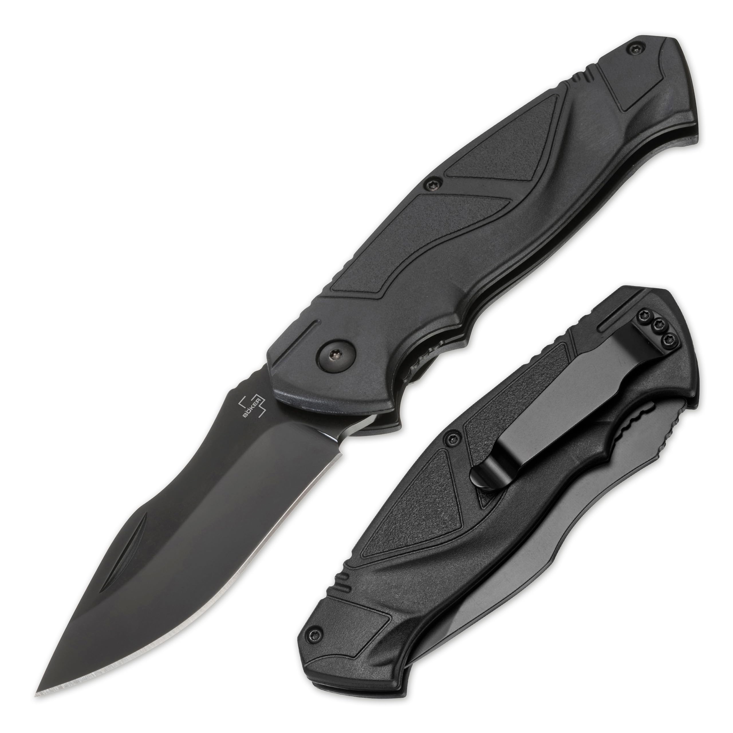 b-ker-plus-all-black-pro-42-zweihandmesser-d2-schwarz image 1