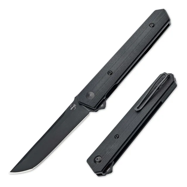 b-ker-plus-kwaiken-american-tanto-klappmesser-d2 image 1