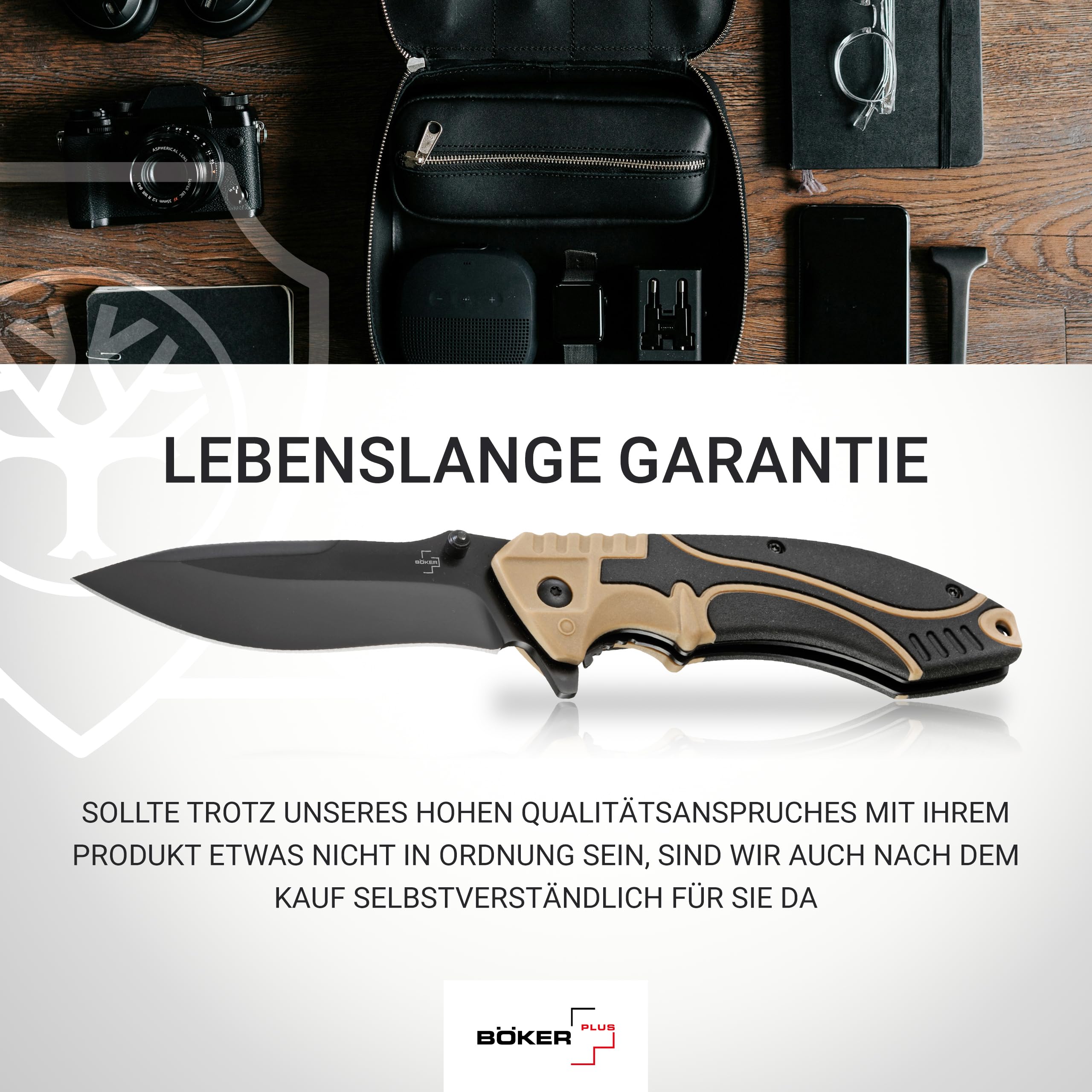 b-ker-plus-advance-desert-pro-taschenmesser-d2-schwarz image 6