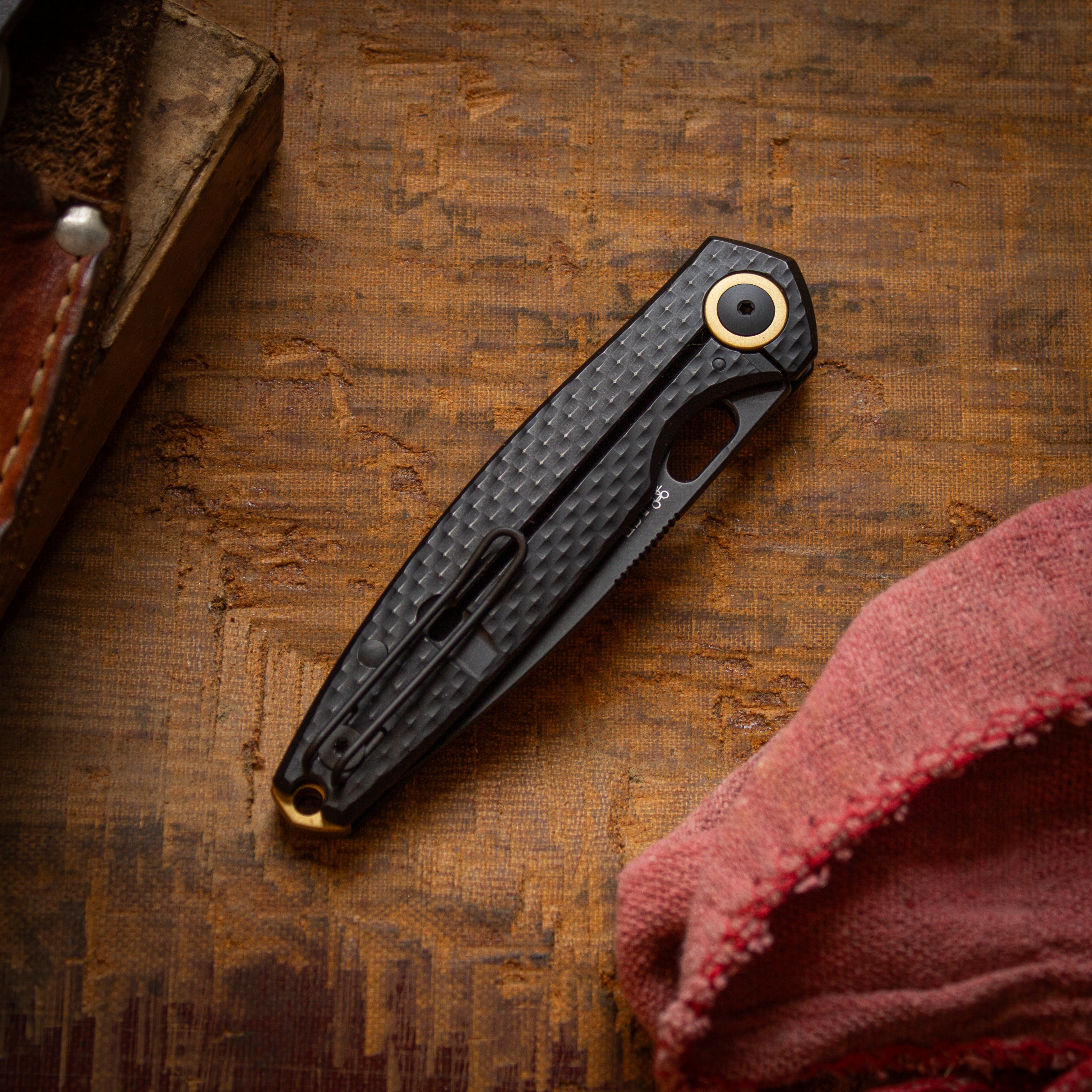 giantmouse-ace-reo-klappmesser-black-brass-titan image 5