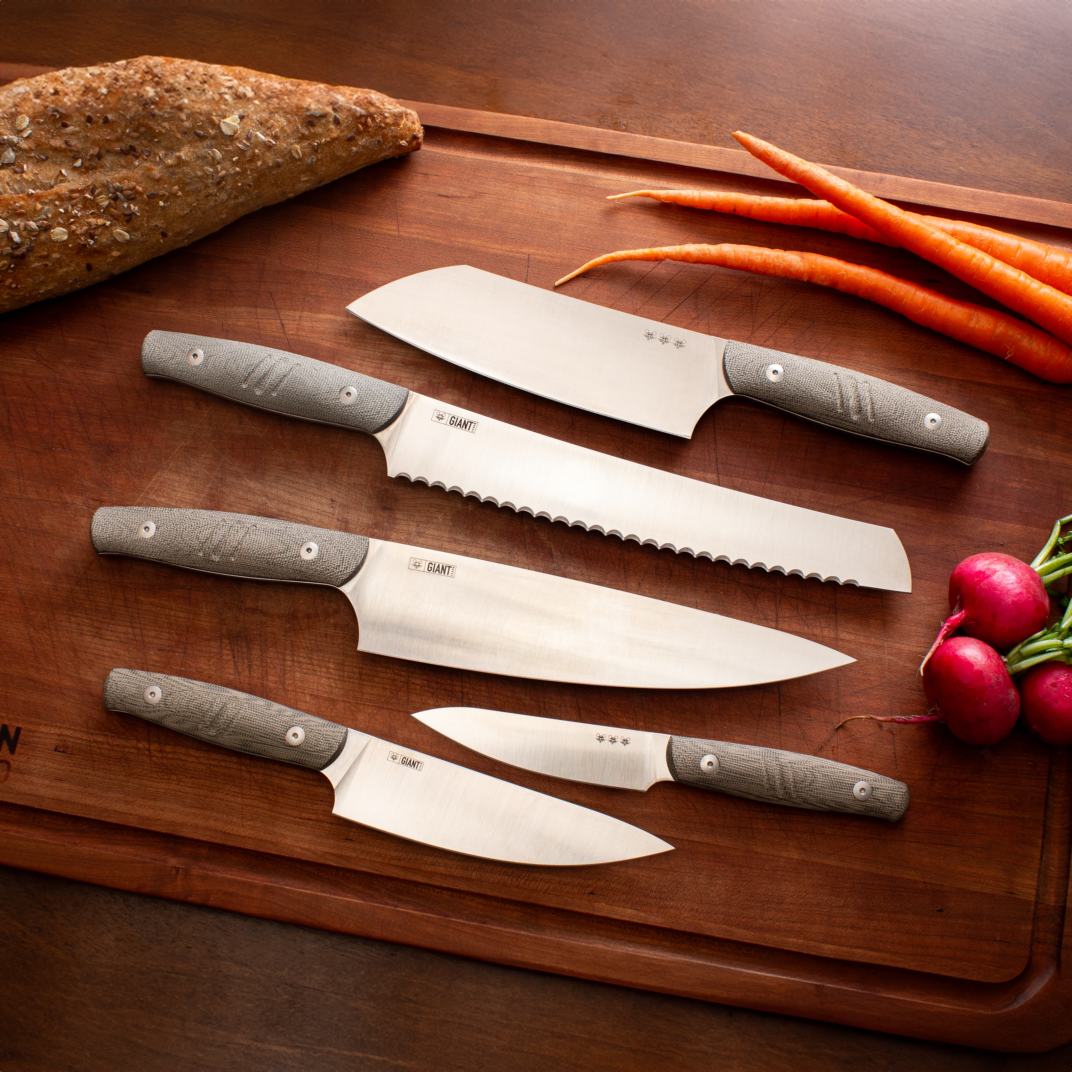 giantmouse-kitchen-line-k-chenmesser-set-green-canvas-5-tlg image 1