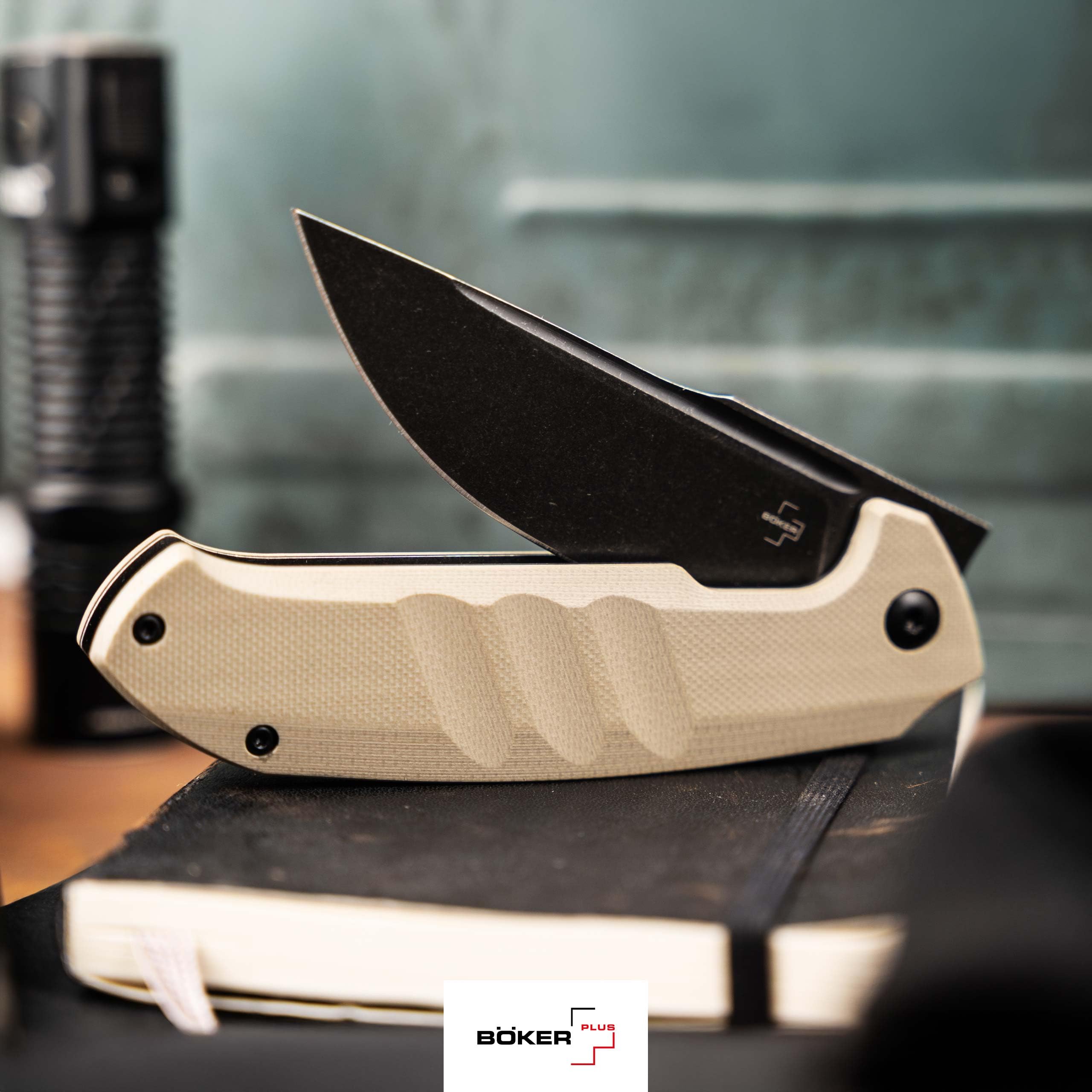b-ker-plus-barchan-taschenmesser-g10-beige-440b-linerlock image 3