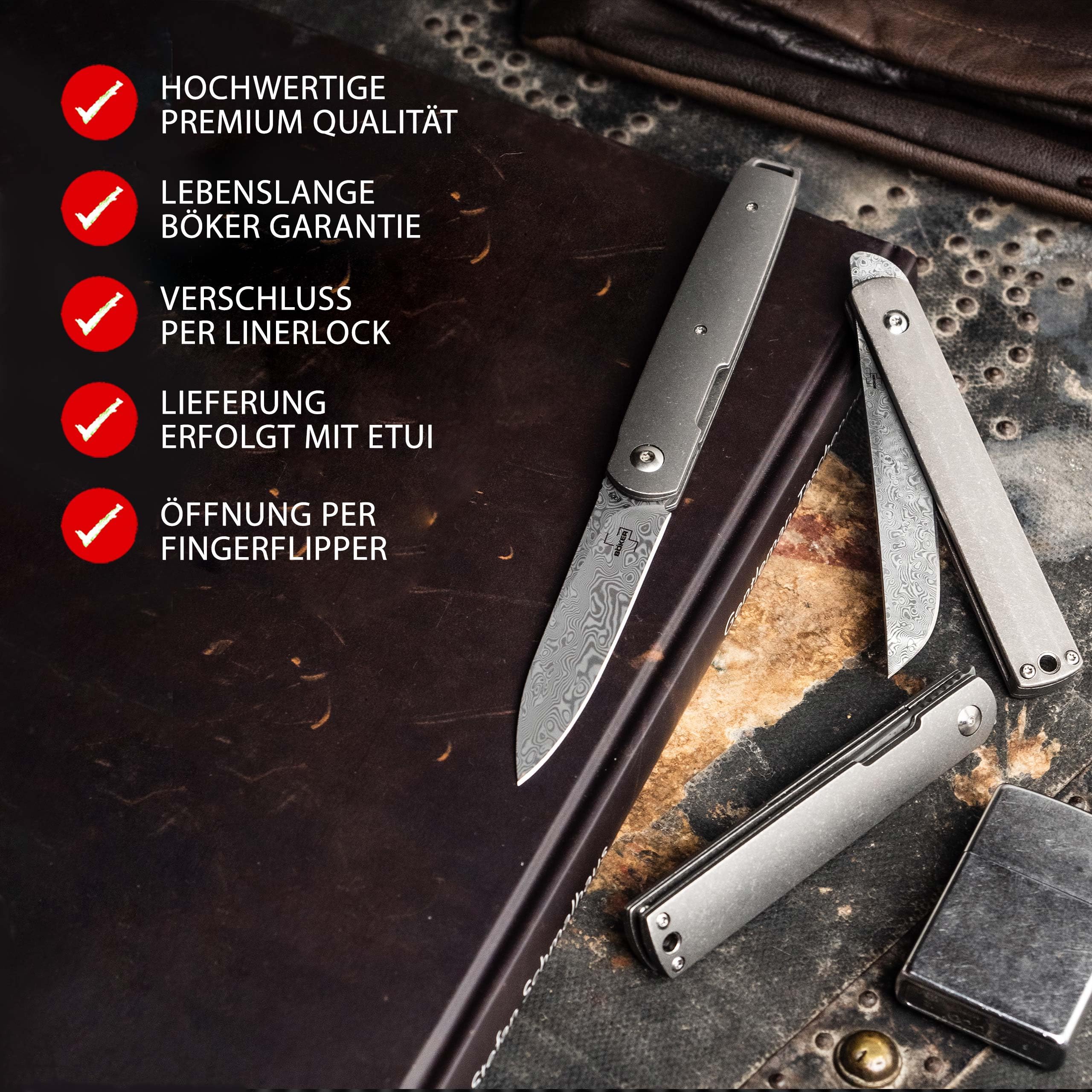 b-ker-plus-lrf-damast-taschenmesser-titan-8-6-cm image 2