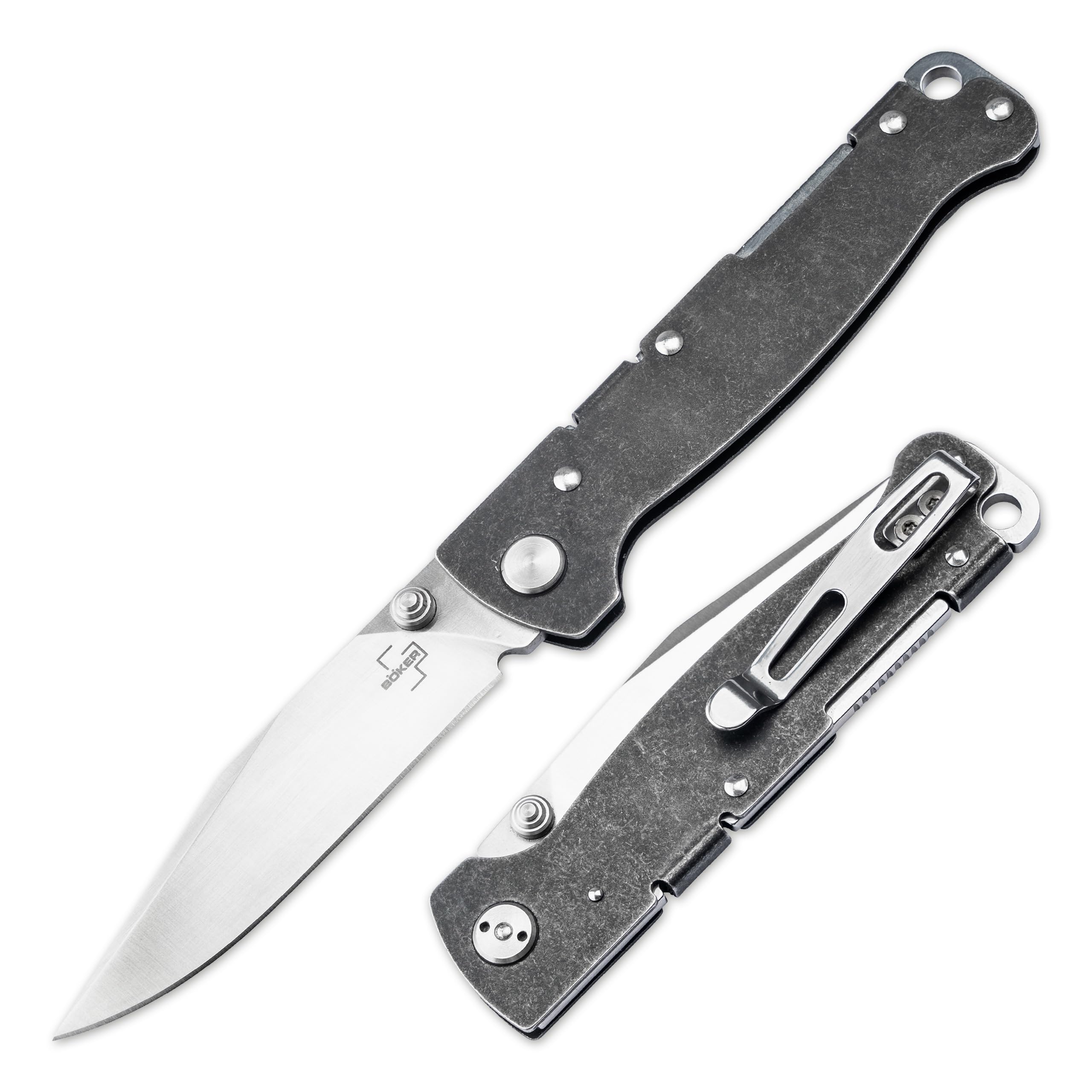 b-ker-plus-atlas-clippoint-ts-taschenmesser-d2-edelstahl image 1
