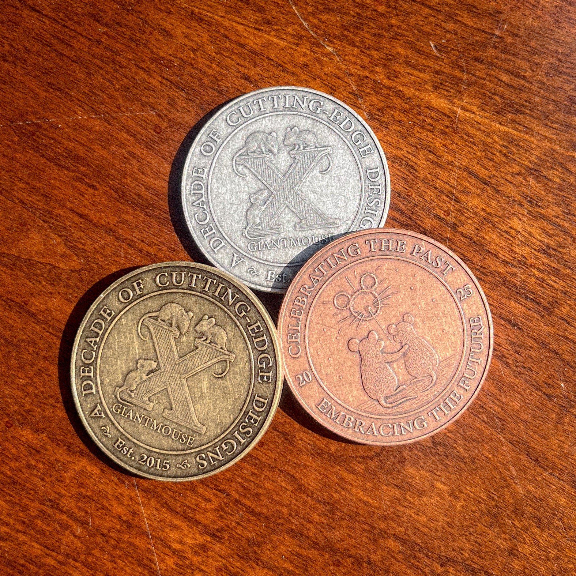 giantmouse-10-year-jubilee-coin-sammlerm-nze-antik-set image 1