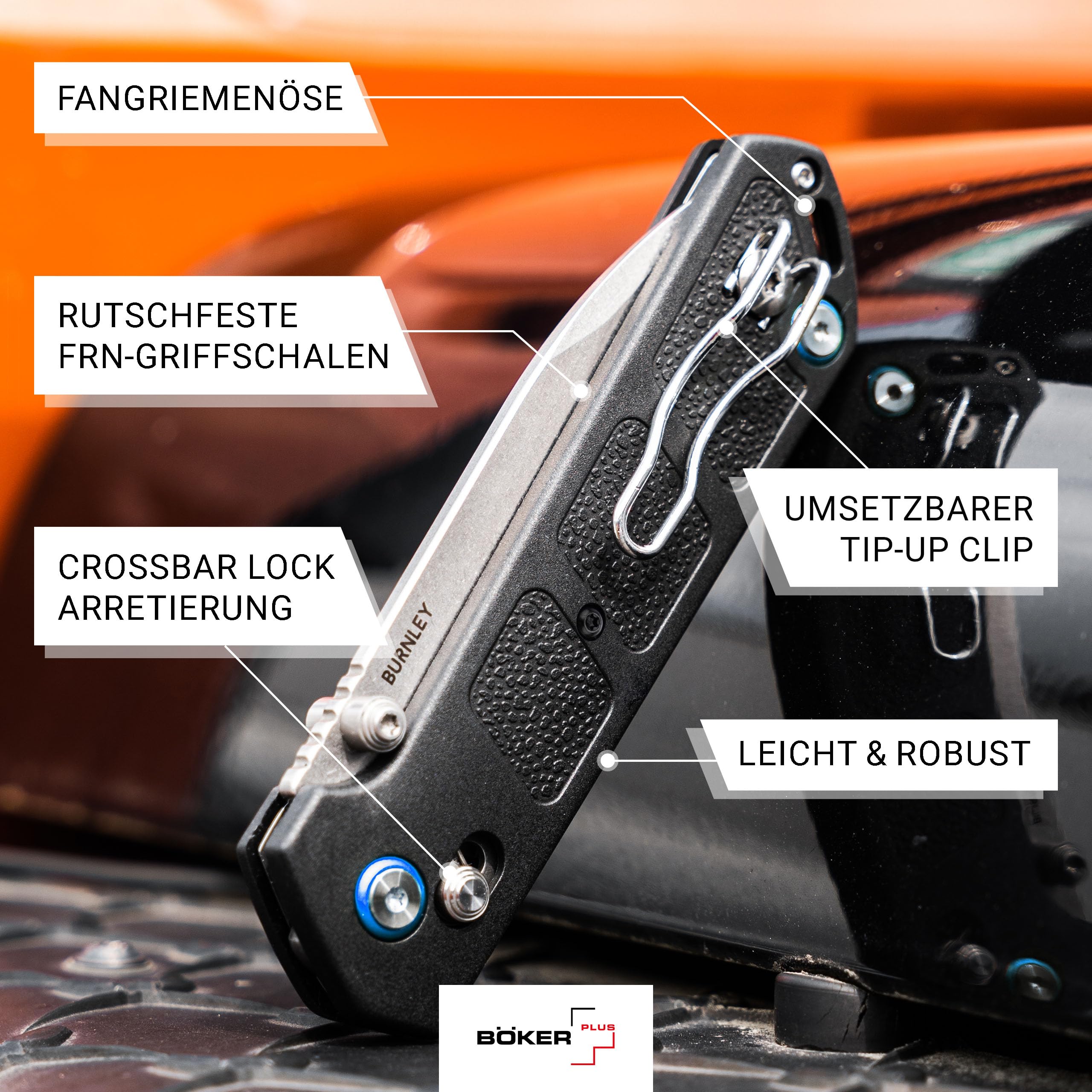 b-ker-plus-kihon-dc-2-0-taschenmesser-d2-crossbar-schwarz image 7