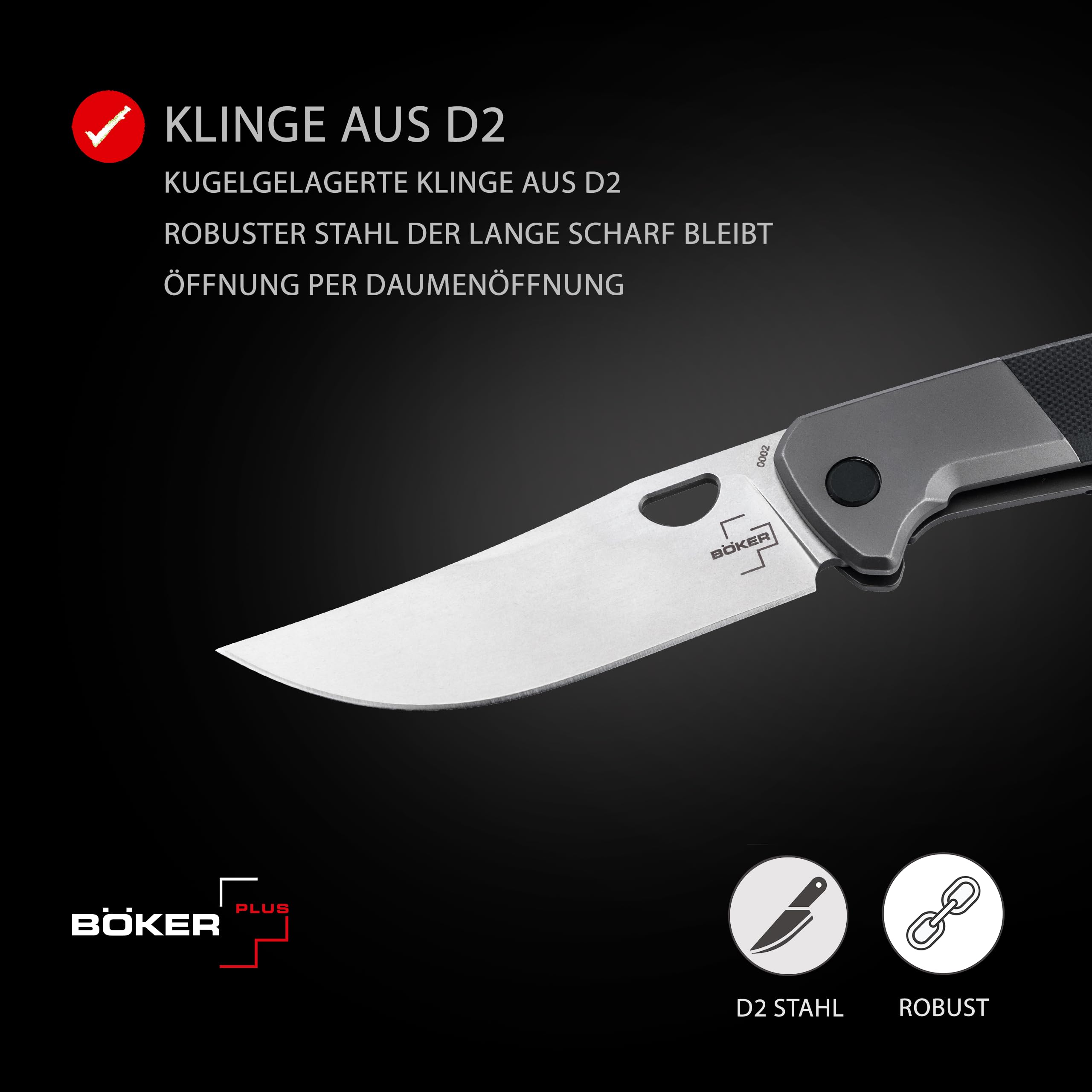 b-ker-plus-elso-folder-taschenmesser-d2-g10-schwarz image 3