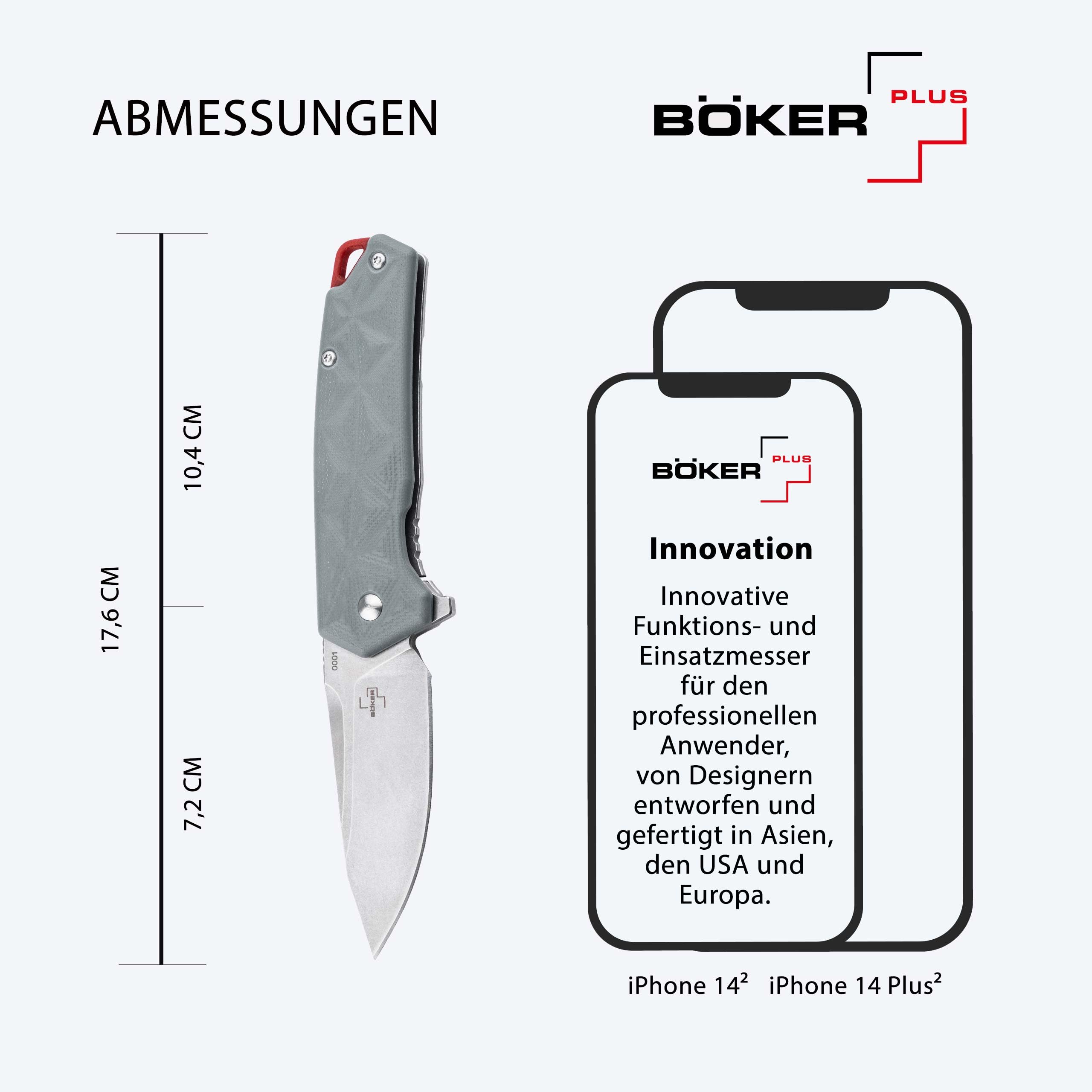 b-ker-plus-gemtek-frame-lock-klappmesser-g10-grau-d2 image 5