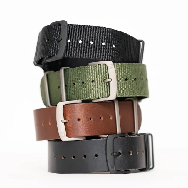 bigidesign-watch-strap-uhrenarmband-20-mm-black-nylon image 1