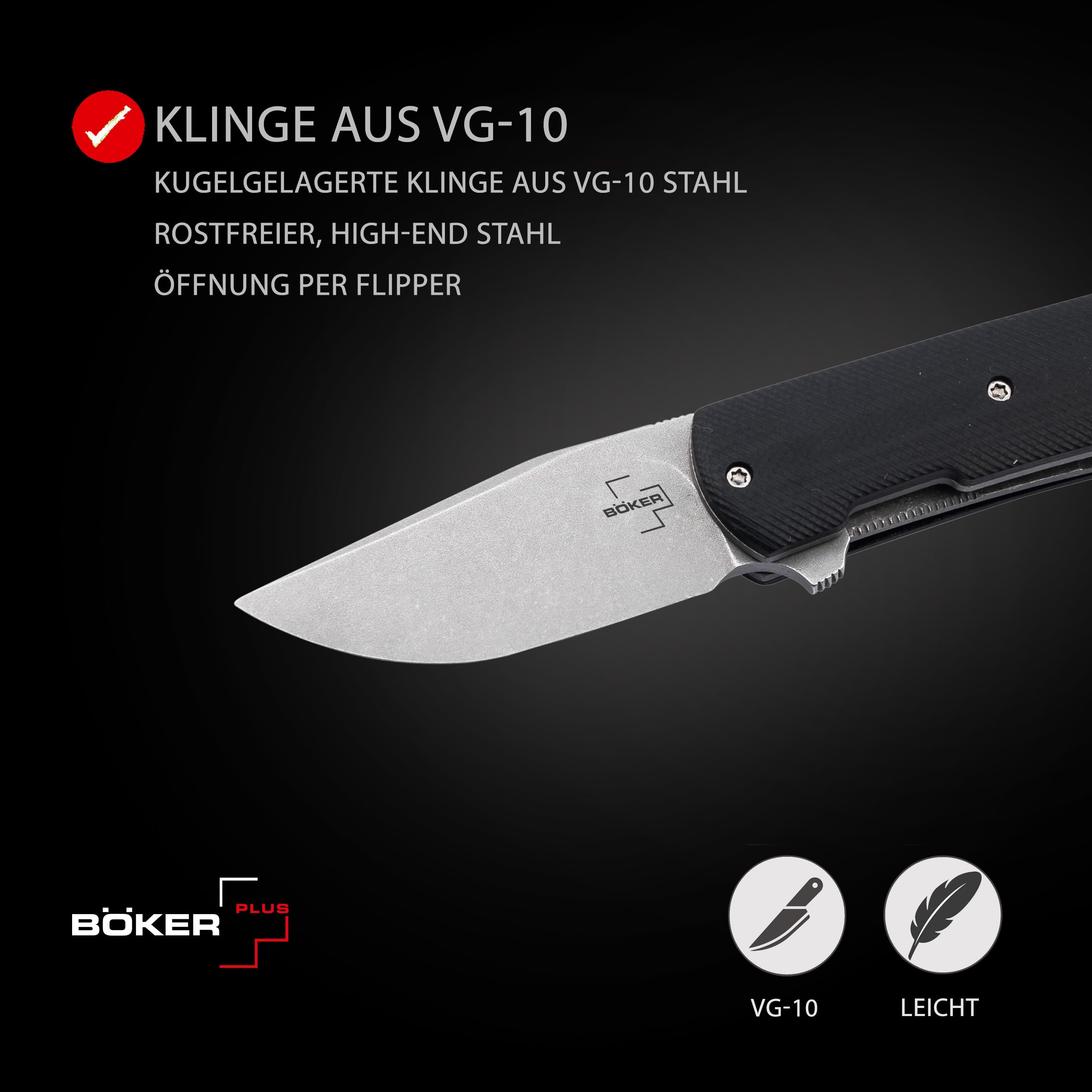 b-ker-plus-urban-trapper-stubby-taschenmesser-vg-10-g10 image 3