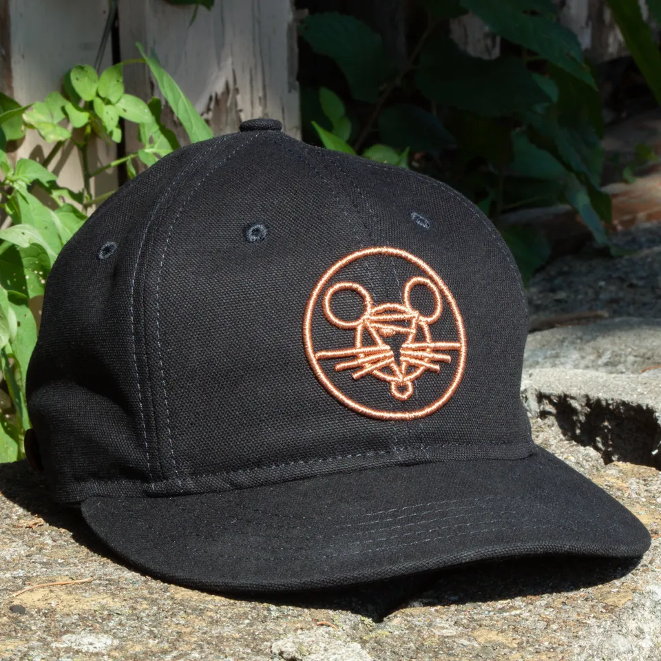 giantmouse-pirate-mouse-hat-cap-canvas-flatbill image 1