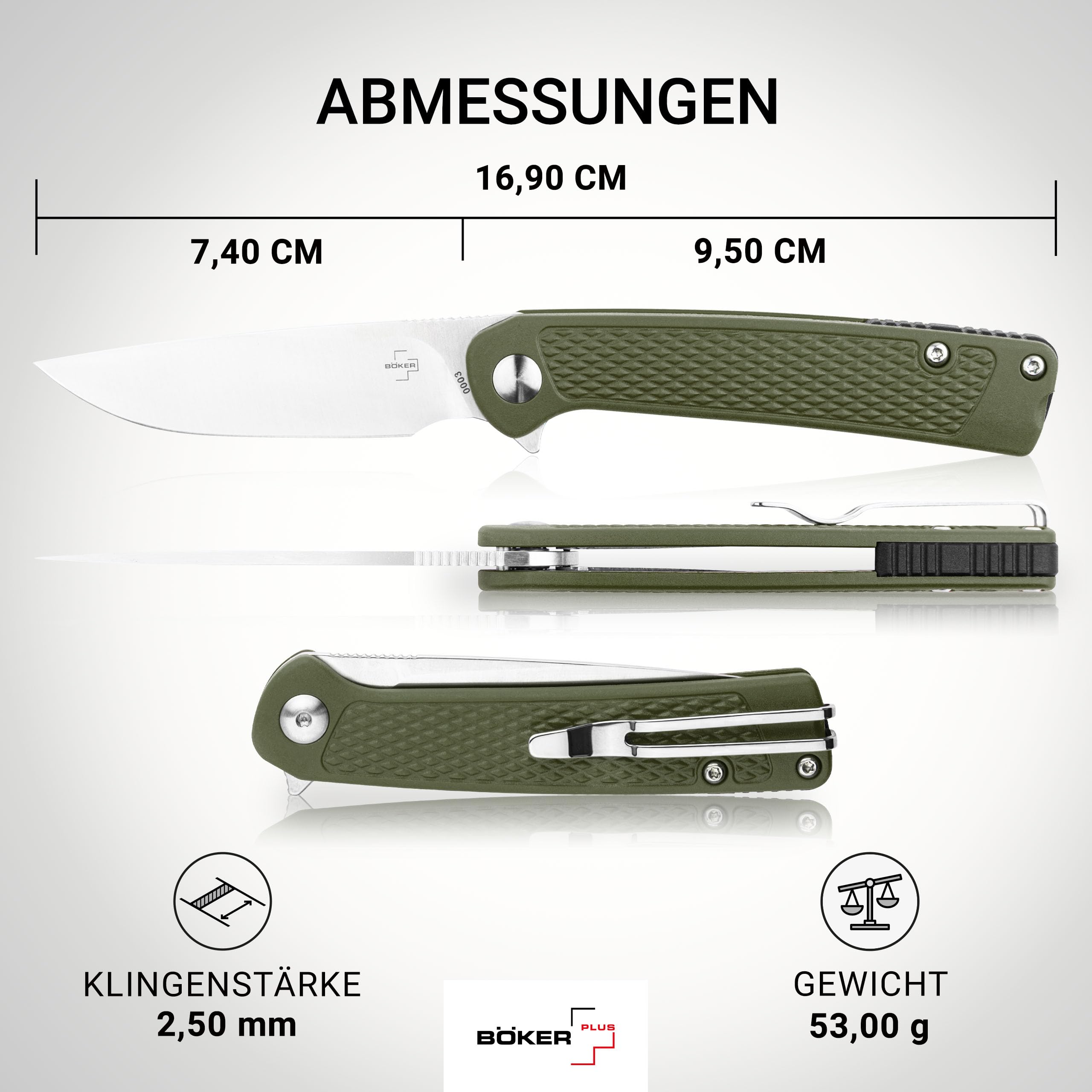 b-ker-plus-fire-ant-green-taschenmesser-42a-flipper image 3