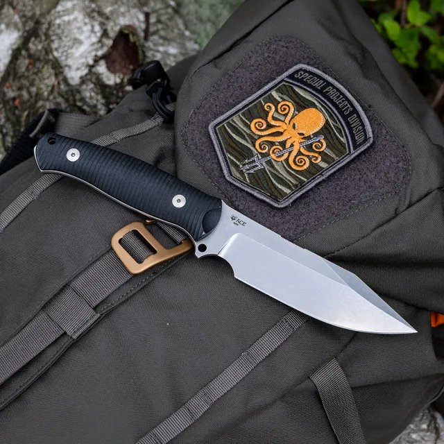 giantmouse-redington-fixed-blade-micarta-n690 image 1