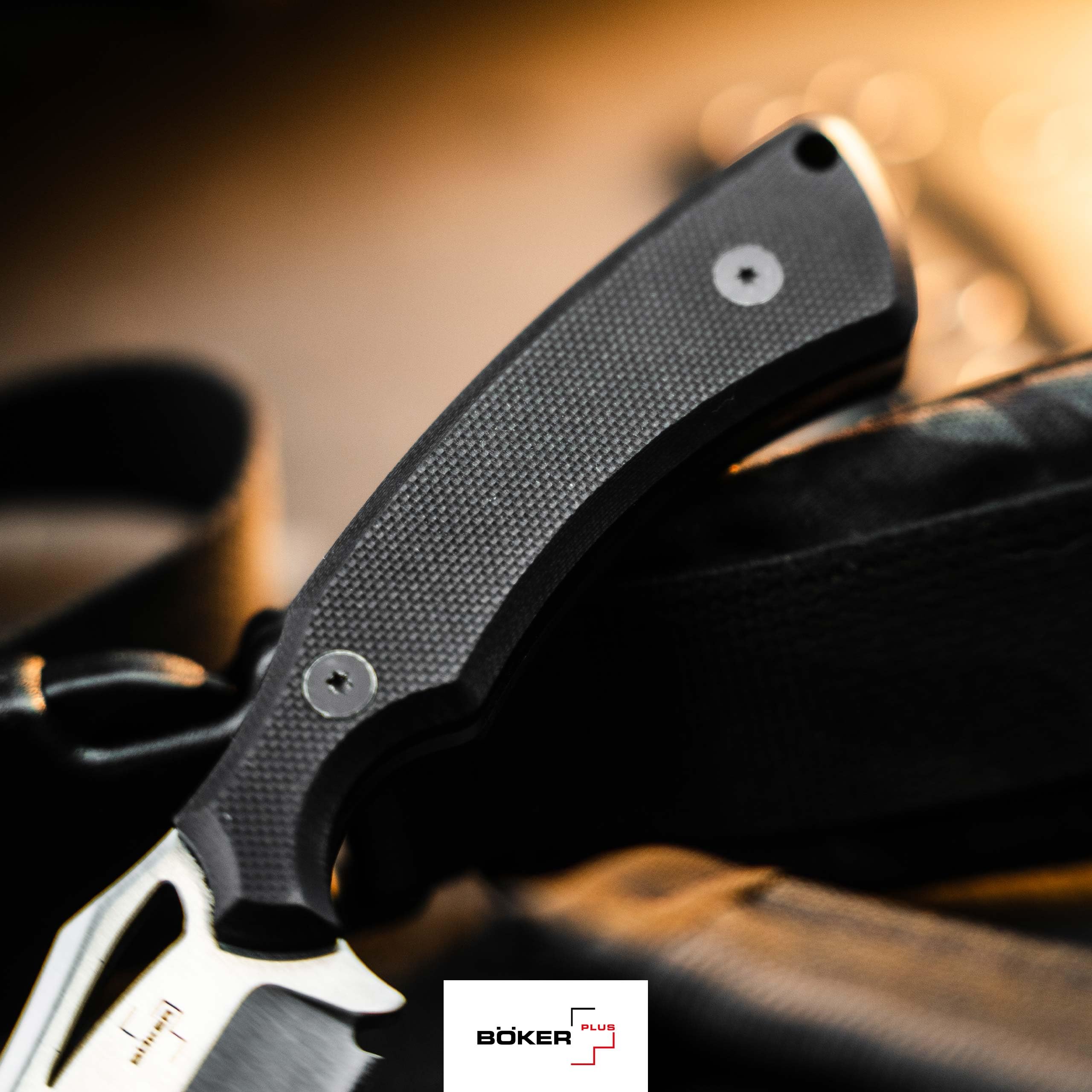 b-ker-plus-tavros-edc-messer-feststehend-7-cm-d2-stahl image 5