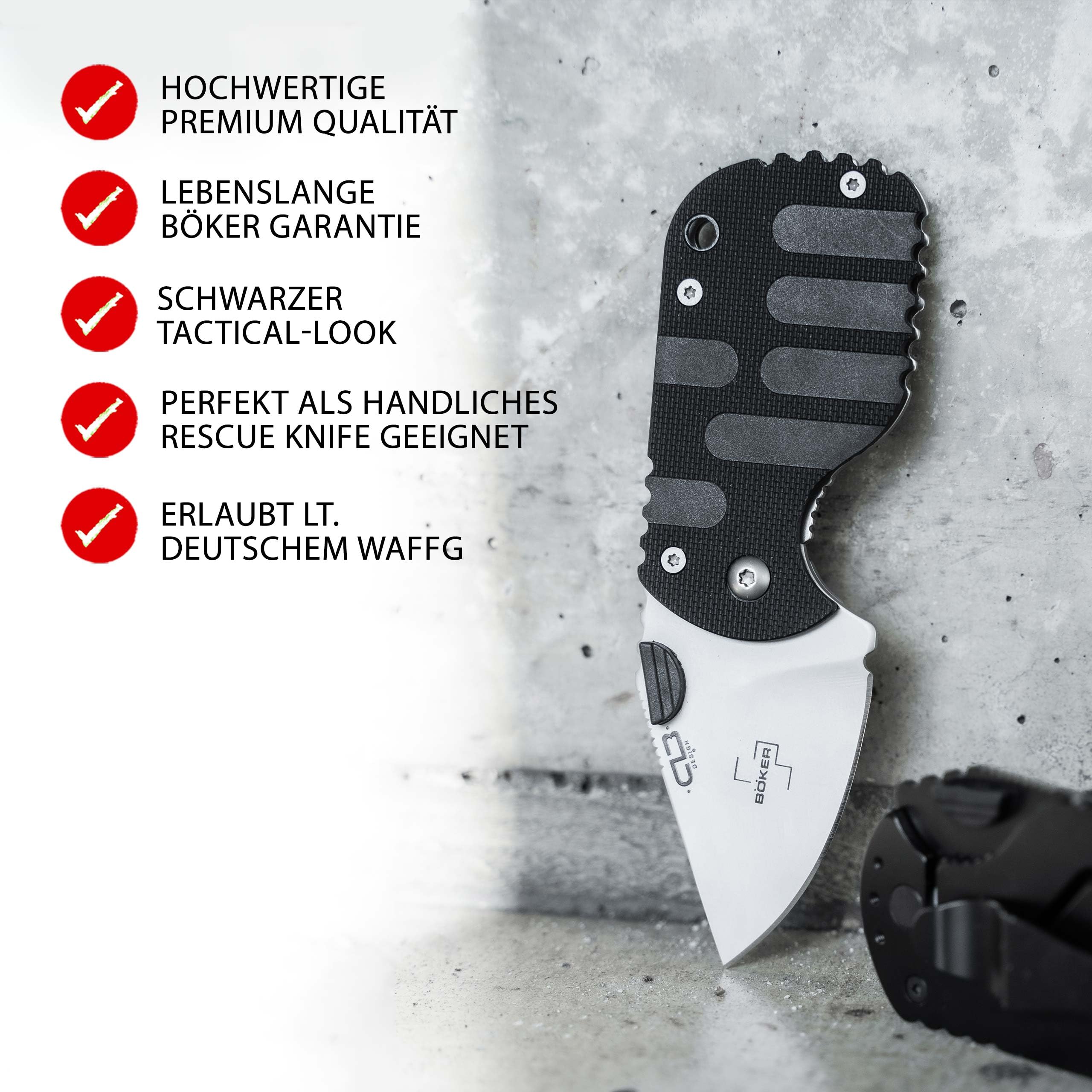 b-ker-plus-subcom-2-0-taschenmesser-d2-zytel-einhand image 2