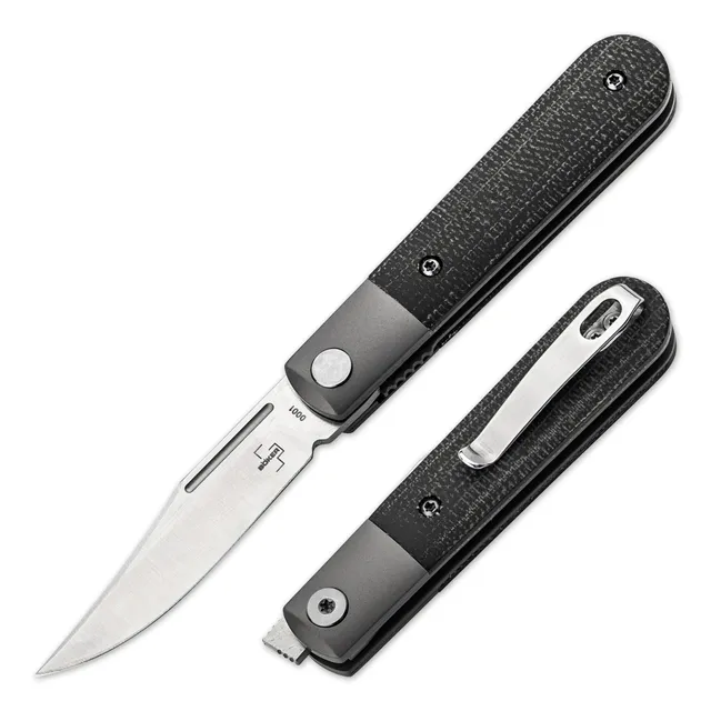 b-ker-plus-modern-barlow-taschenmesser-micarta-schwarz-nitro-v image 1