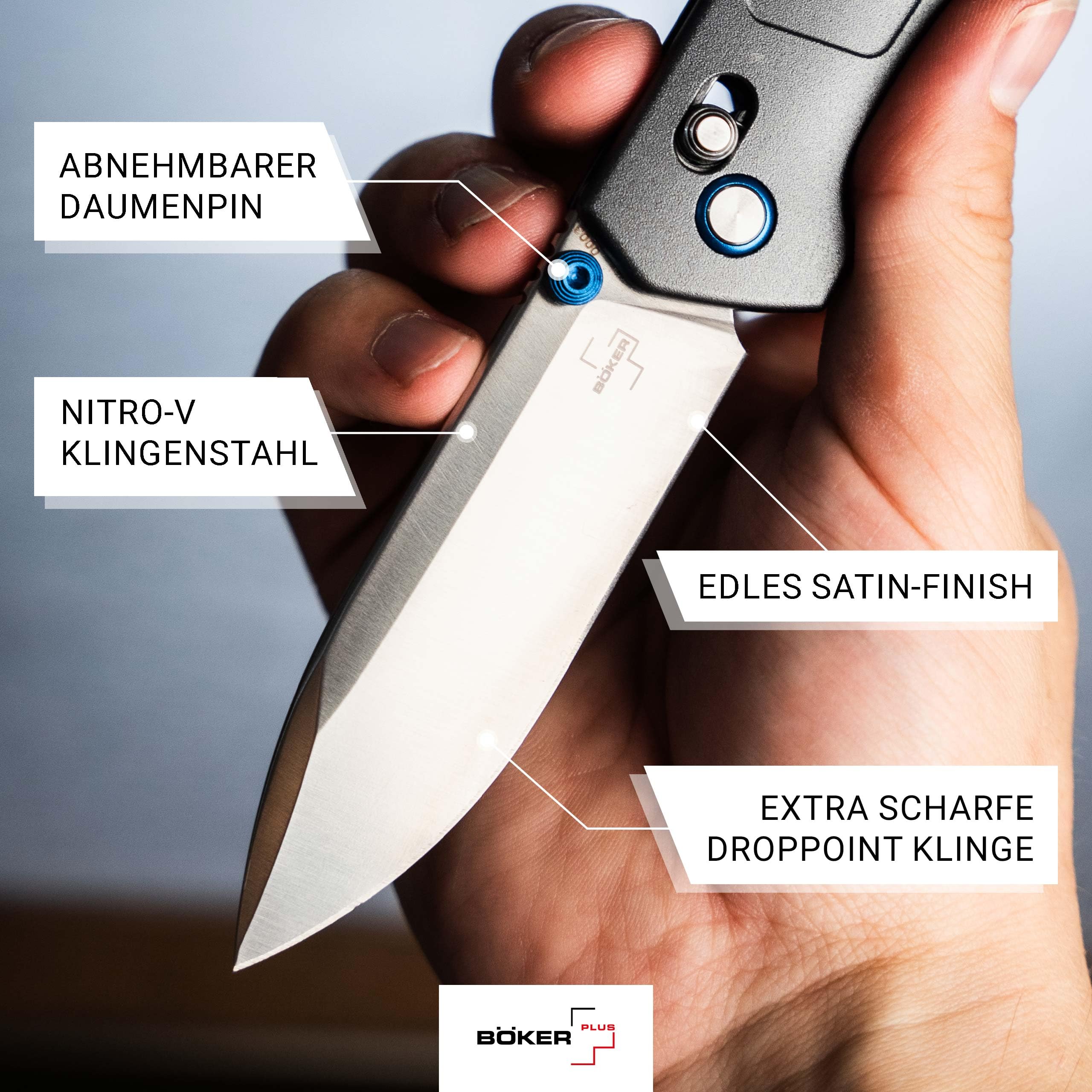 b-ker-plus-kihon-dc-alu-klappmesser-nitro-v-silber image 3