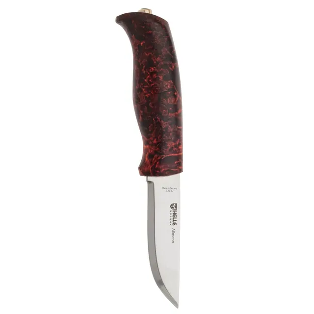 helle-allmenn-outdoormesser-12c27-maserbirke-90mm image 1