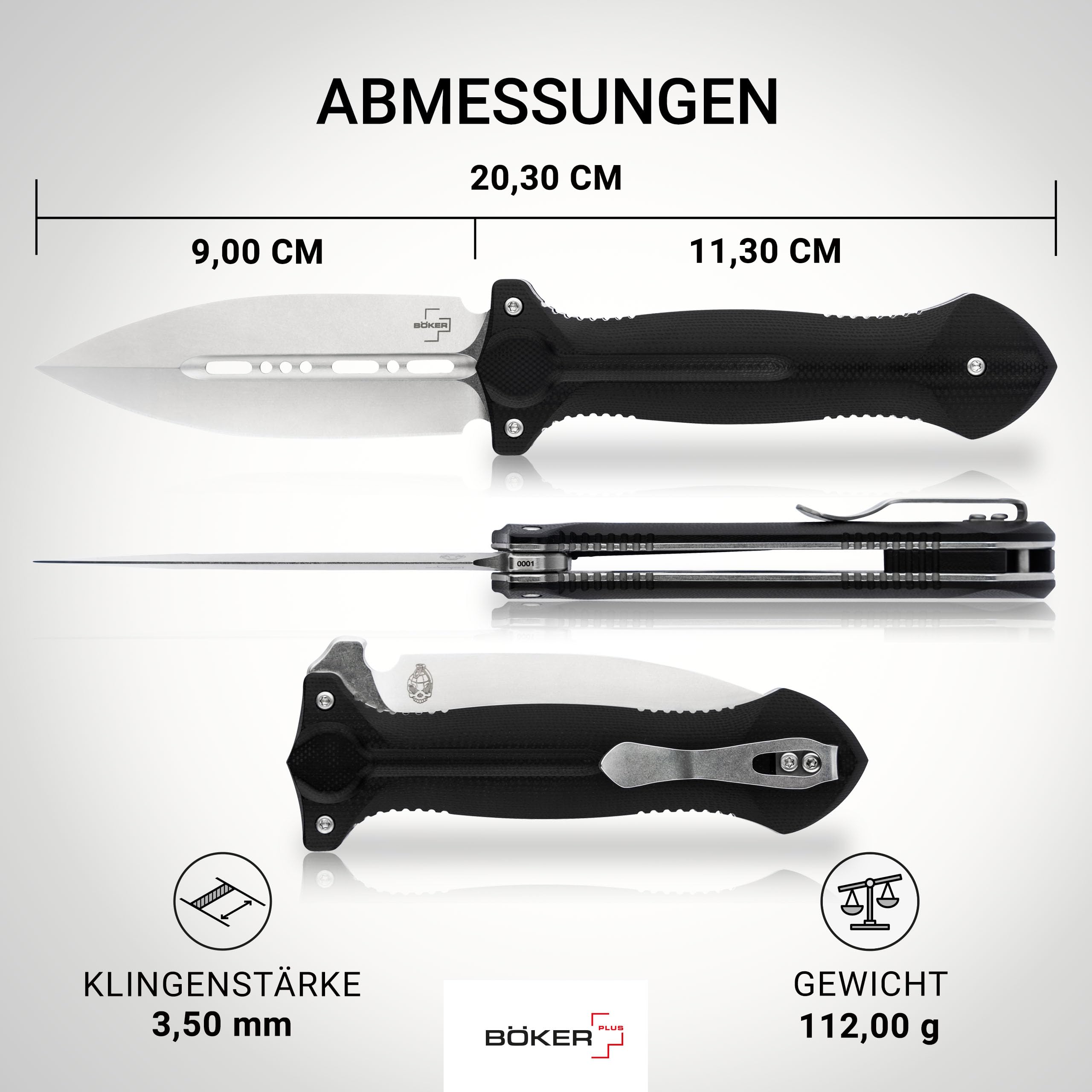 b-ker-plus-cheus-taschenmesser-vg-10-schwarz-9-cm image 3